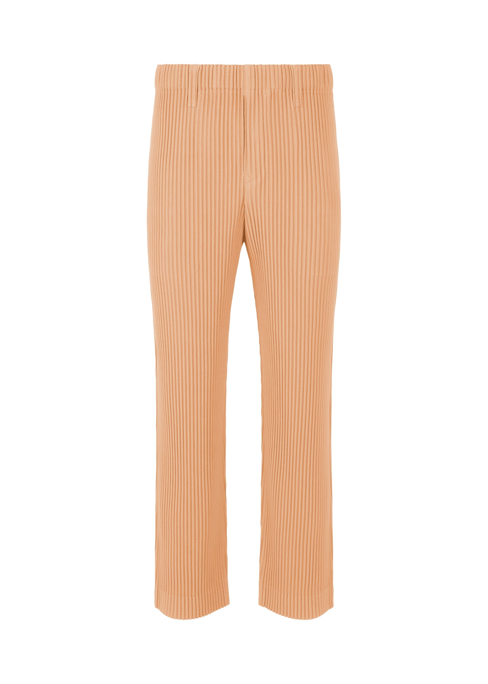 Zoomed view TAILORED PLEATS 1 - PASTEL ORANGE(no.31)