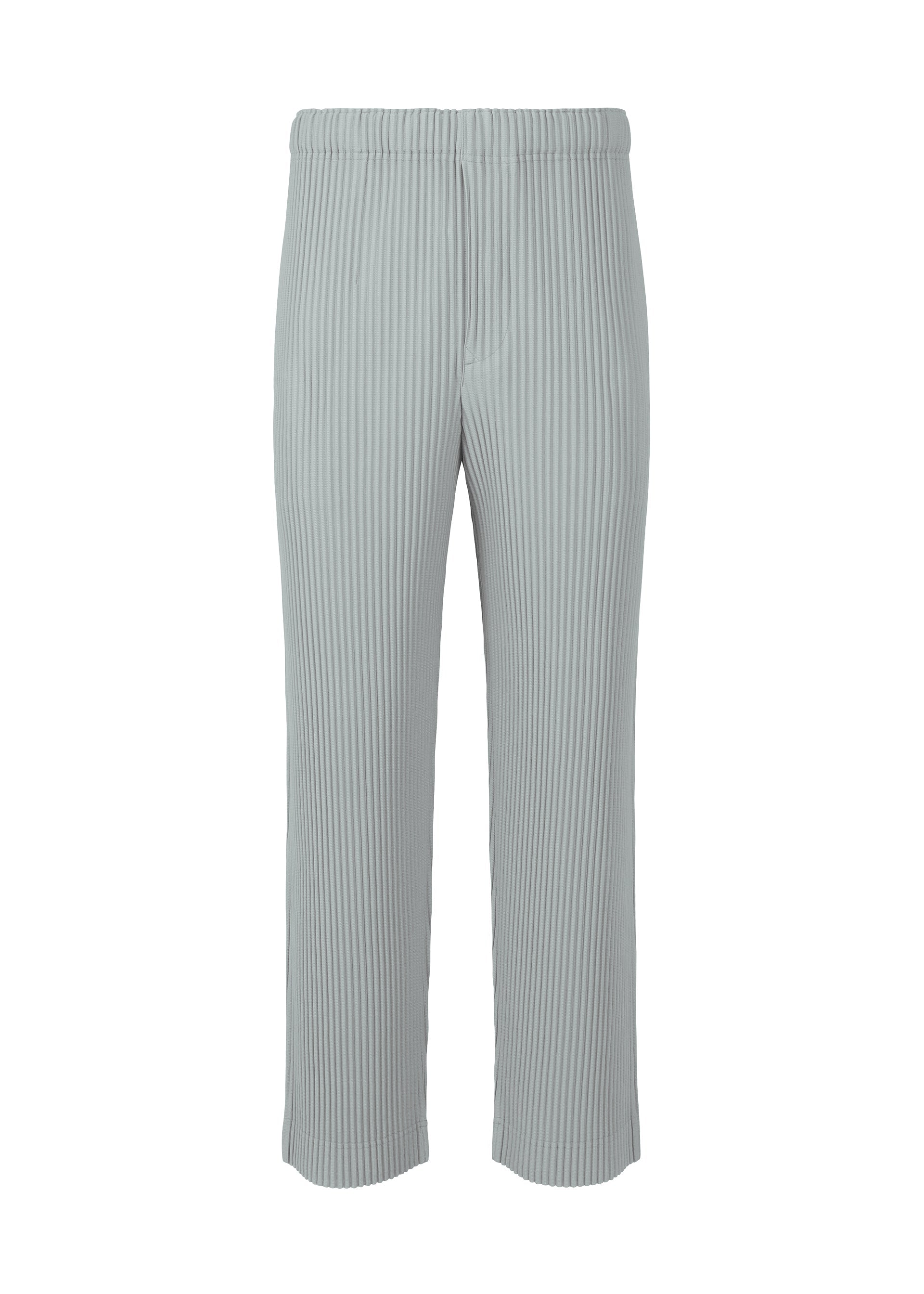 Zoomed view COLOR PLEATS - GRAY BLUE(no.73)
