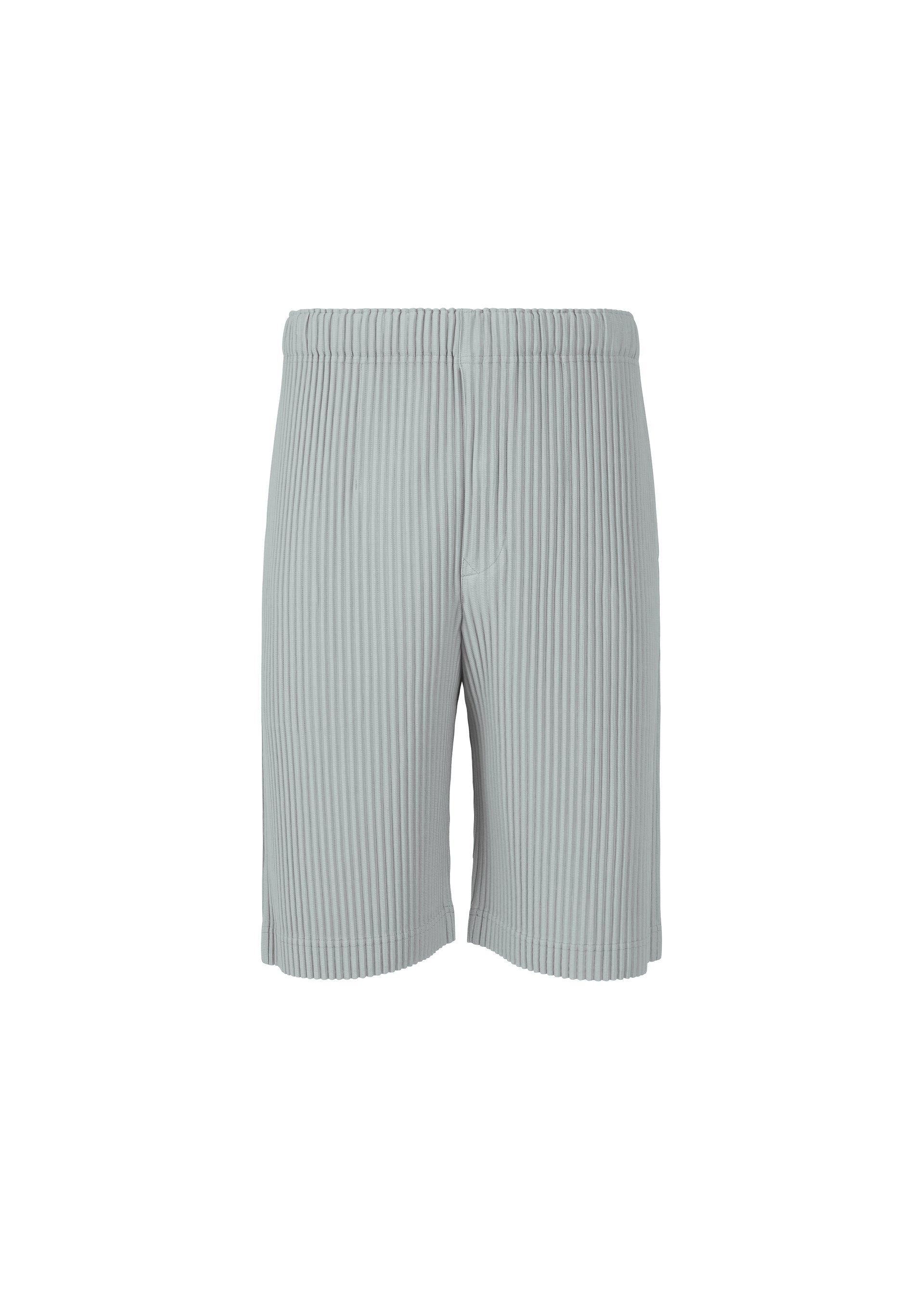 Zoomed view COLOR PLEATS - GRAY BLUE(no.73)