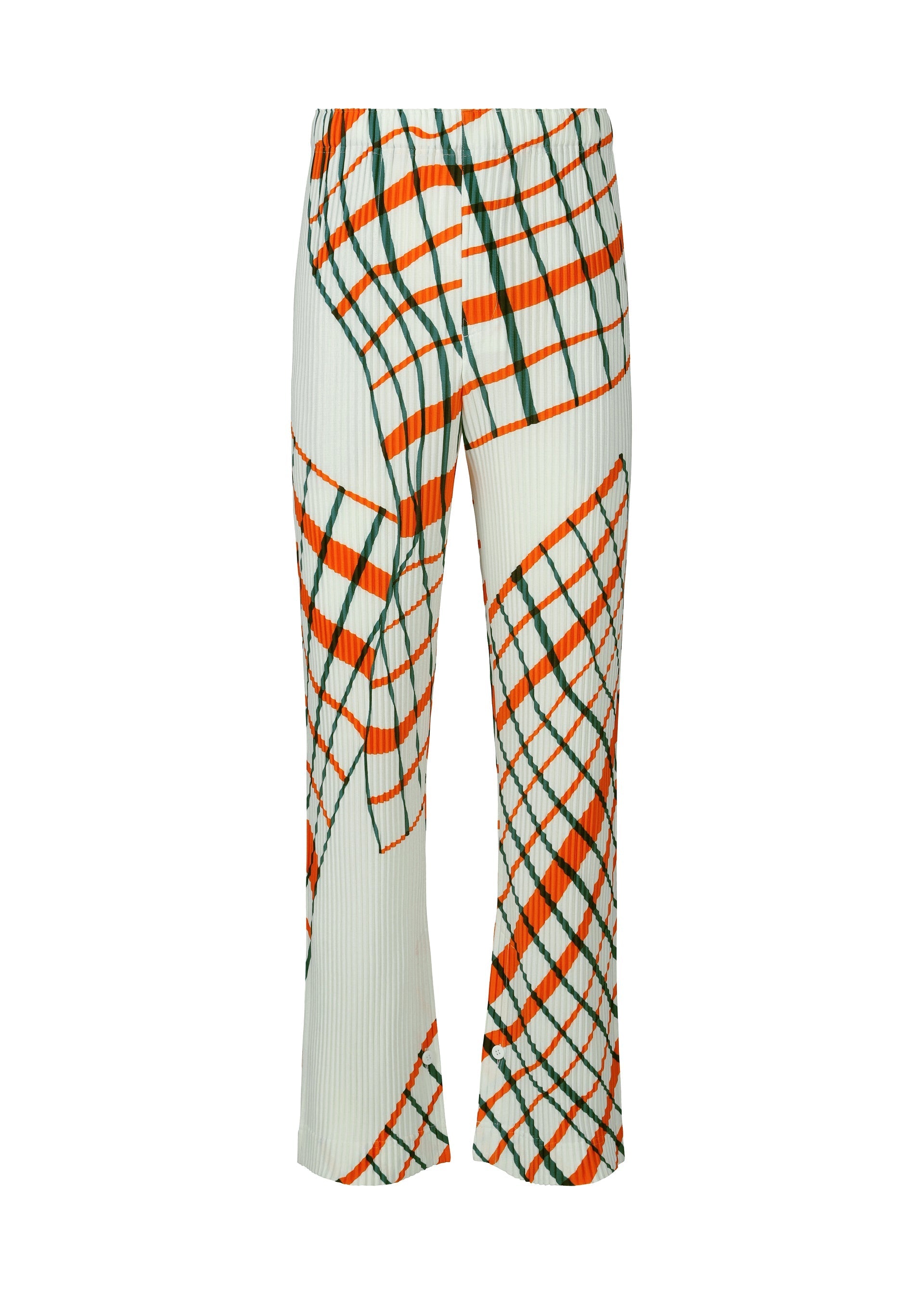 Zoomed view WINDSWEPT PLAID, Men's Pants, White - WHITE(no.01)
