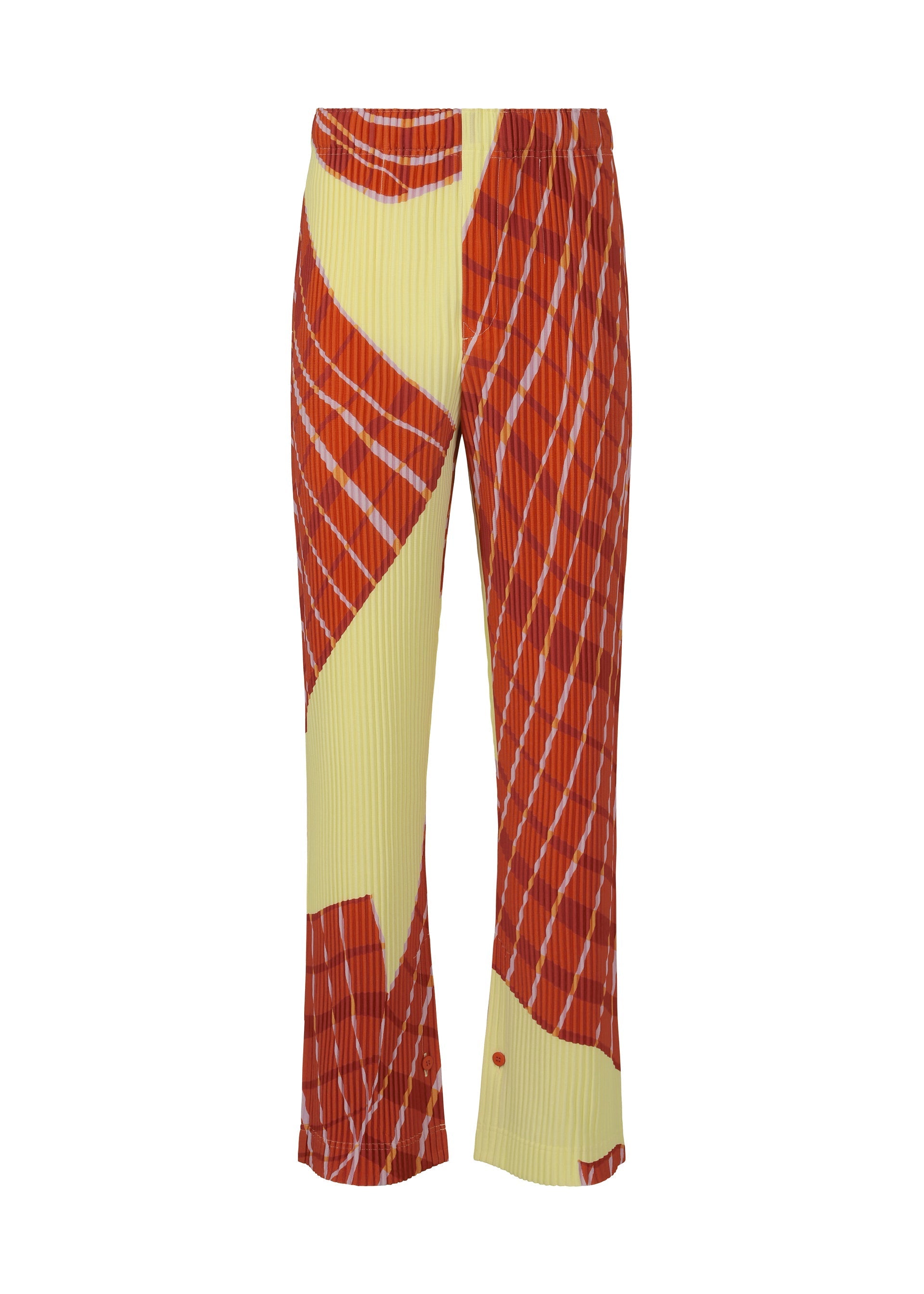 Zoomed view WINDSWEPT PLAID - YELLOW(no.52)