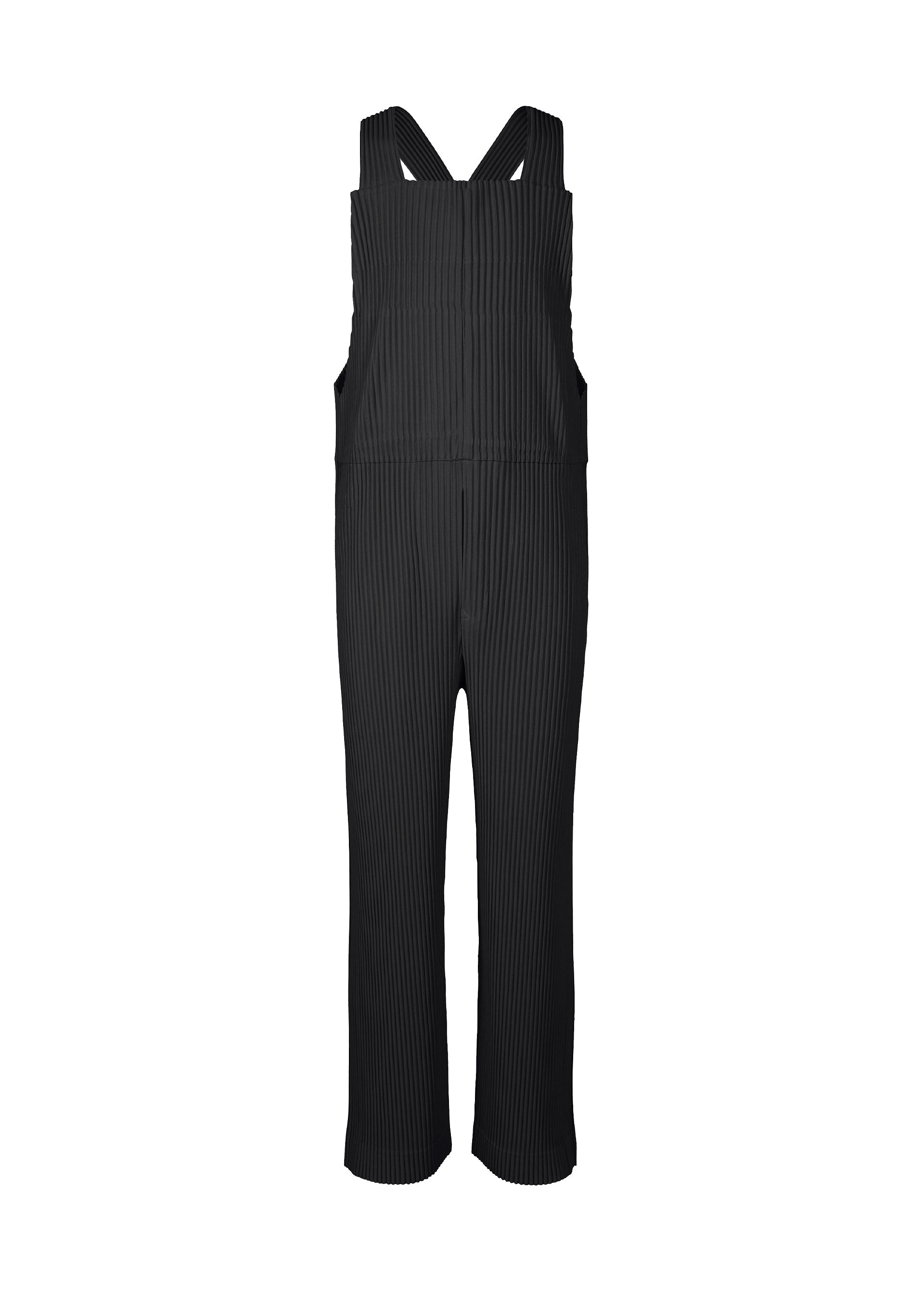 Zoomed view PLEATS BOTTOMS 1, Men's Jumpsuit, Black - BLACK(no.15)