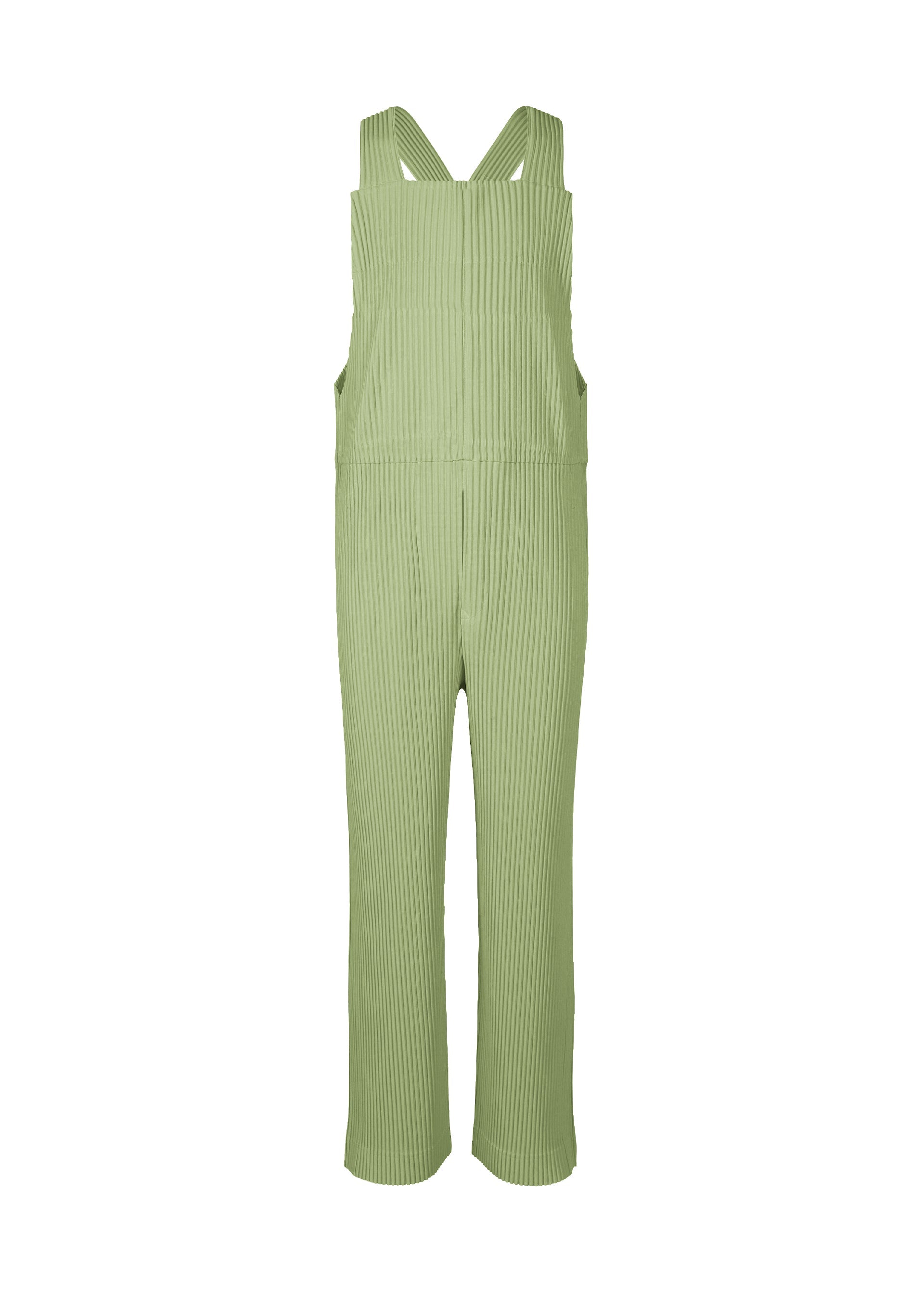 Zoomed view PLEATS BOTTOMS 1 - PISTACHIO GREEN(no.66)