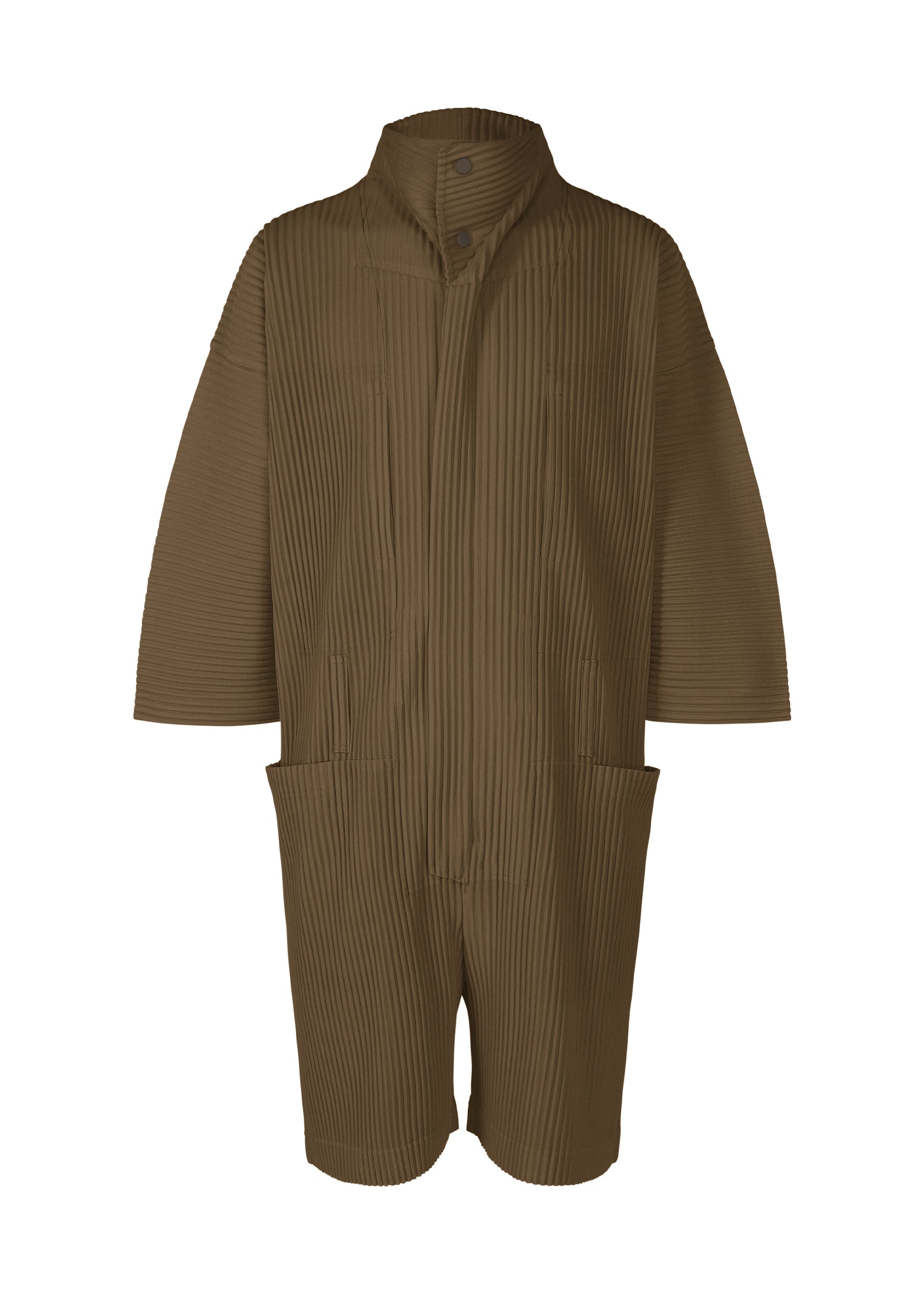 Zoomed view PLEATS BOTTOMS 3 - SEPIA BROWN(no.48)