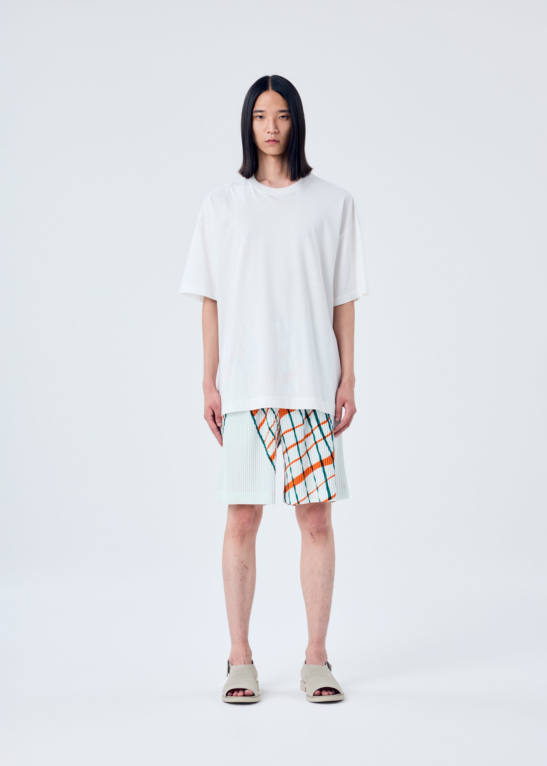 Zoomed view WINDSWEPT PLAID T-SHIRT