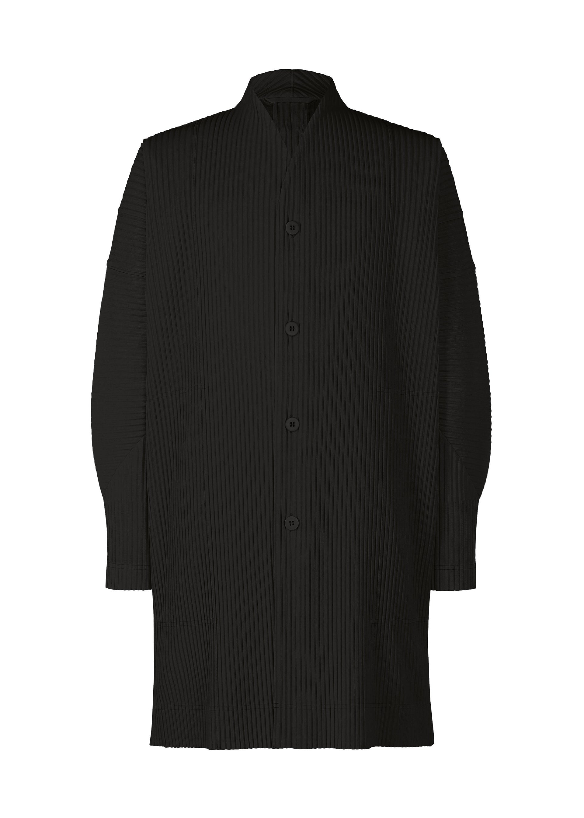 Zoomed view MONTHLY COLOR FEBRUARY, Men's Tops Cardigan, Black - BLACK(no.15)