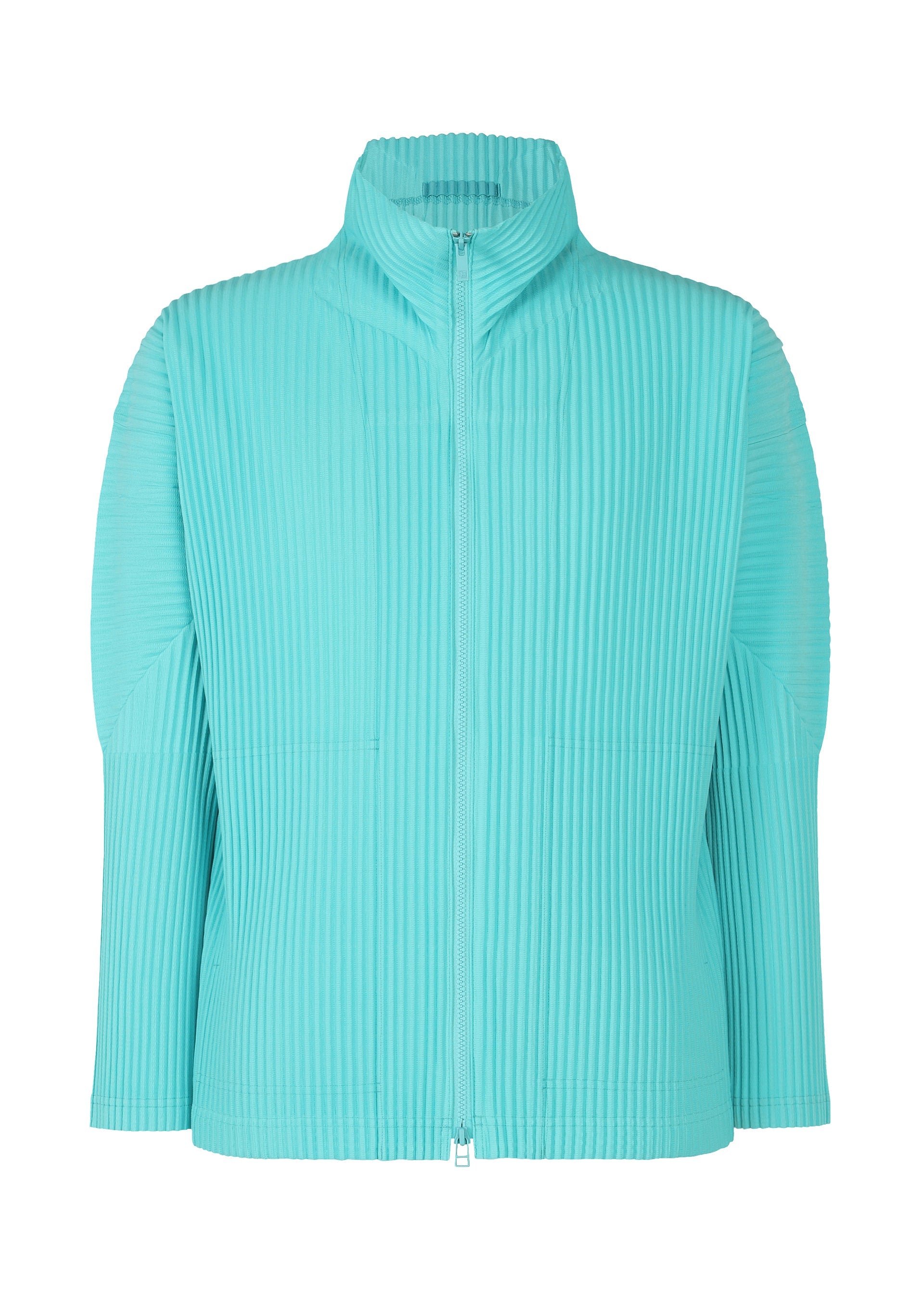 Zoomed view COLOR PLEATS - TURQUOISE BLUE(no.71)