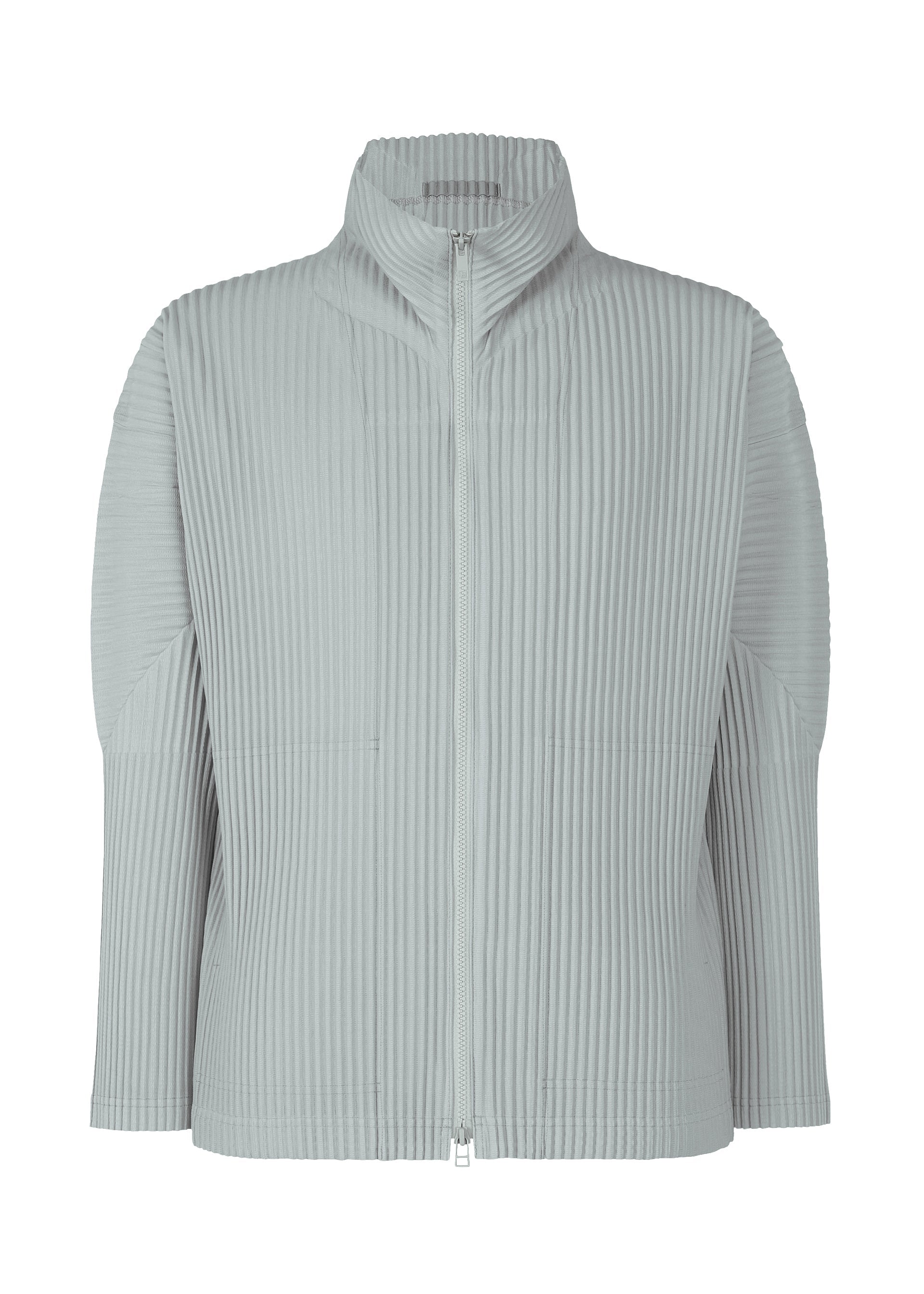 Zoomed view COLOR PLEATS - GRAY BLUE(no.73)