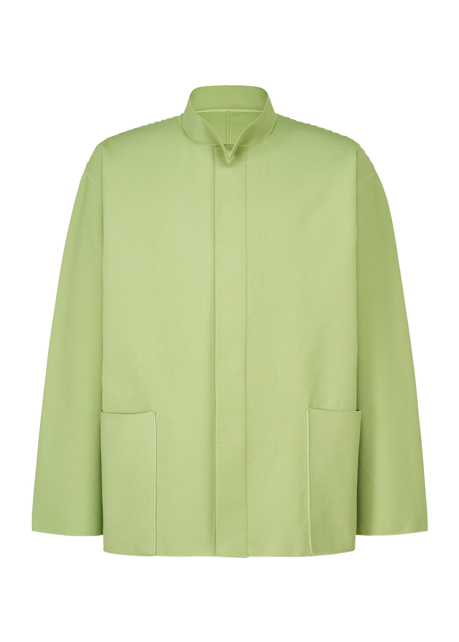 Zoomed view INLAID KNIT - GREEN(no.62)