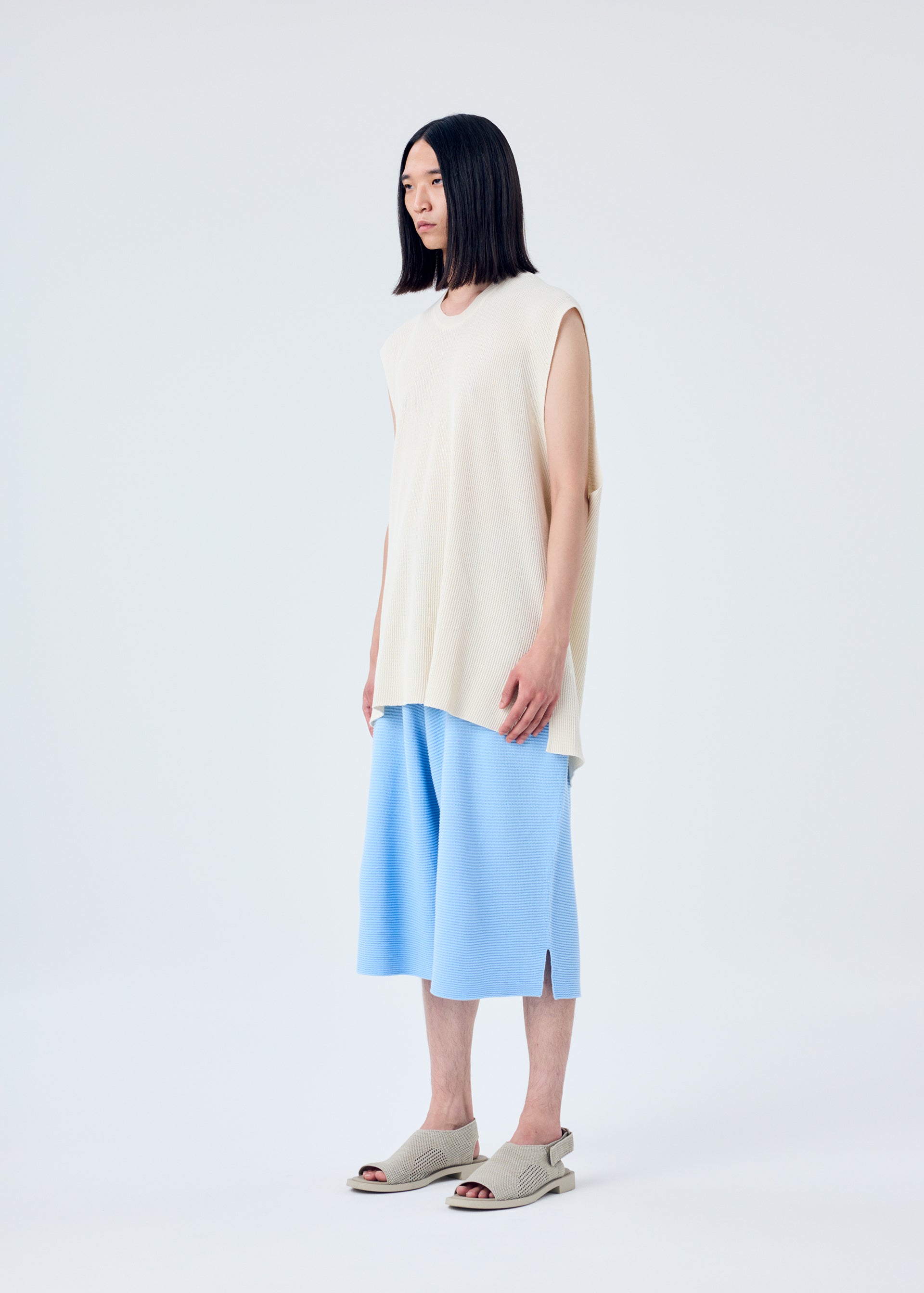 Zoomed view TIGHT TWIST COTTON KNIT