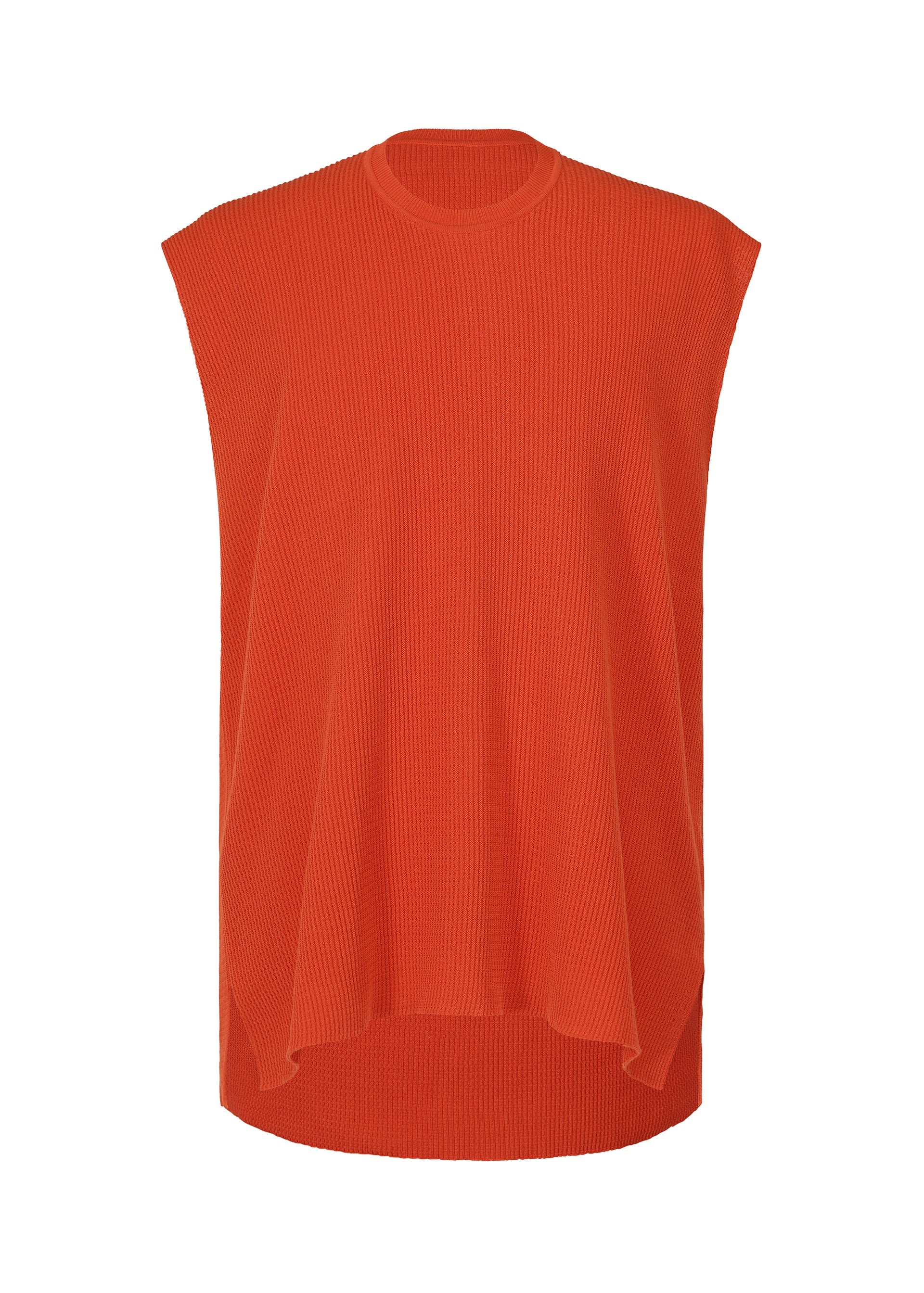 Zoomed view TIGHT TWIST COTTON KNIT - RED(no.24)