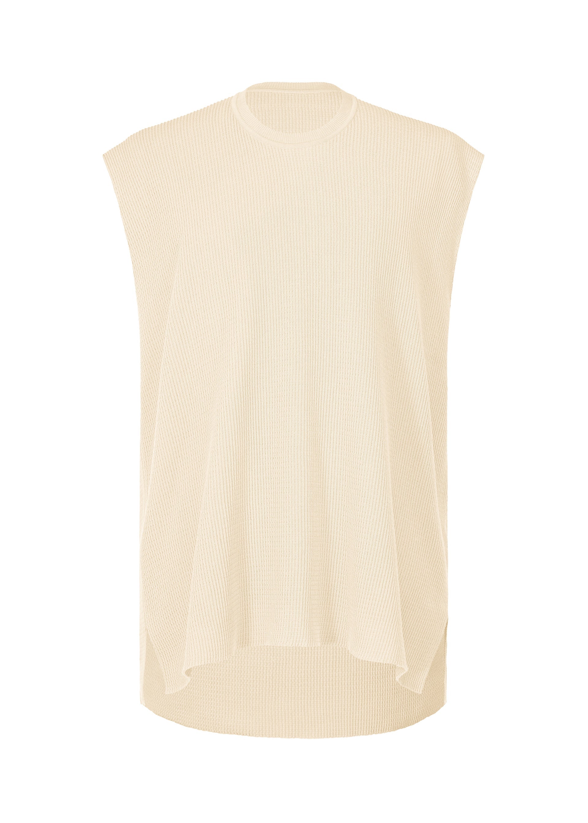 Zoomed view TIGHT TWIST COTTON KNIT - BEIGE(no.40)