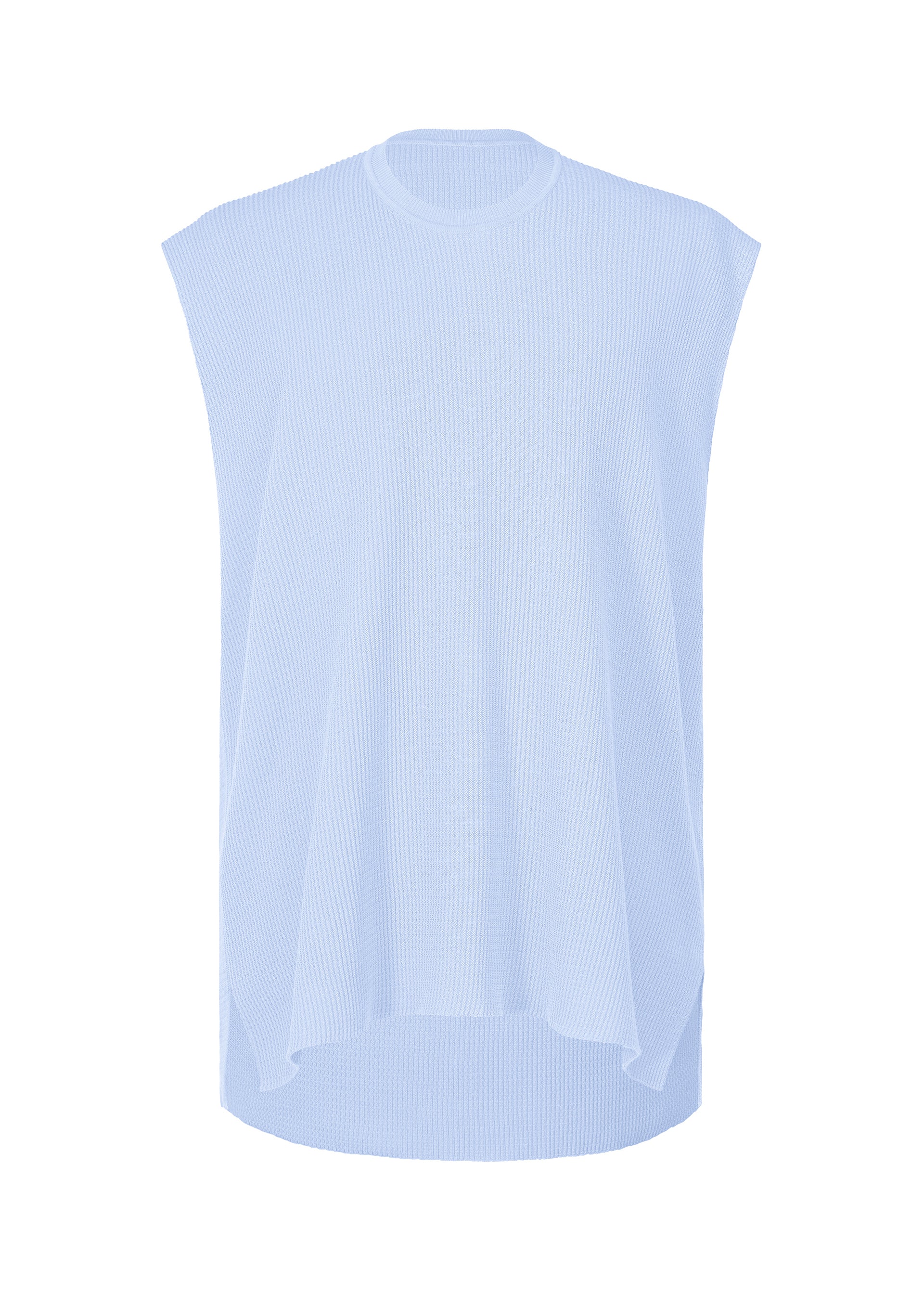Zoomed view TIGHT TWIST COTTON KNIT - SKY BLUE(no.70)