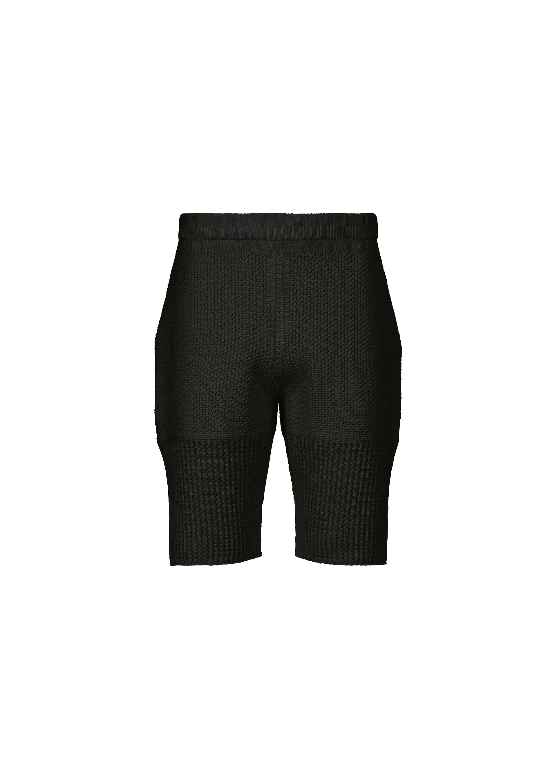 Zoomed view RUSTIC KNIT, Men's knit, black - BLACK(no.15)