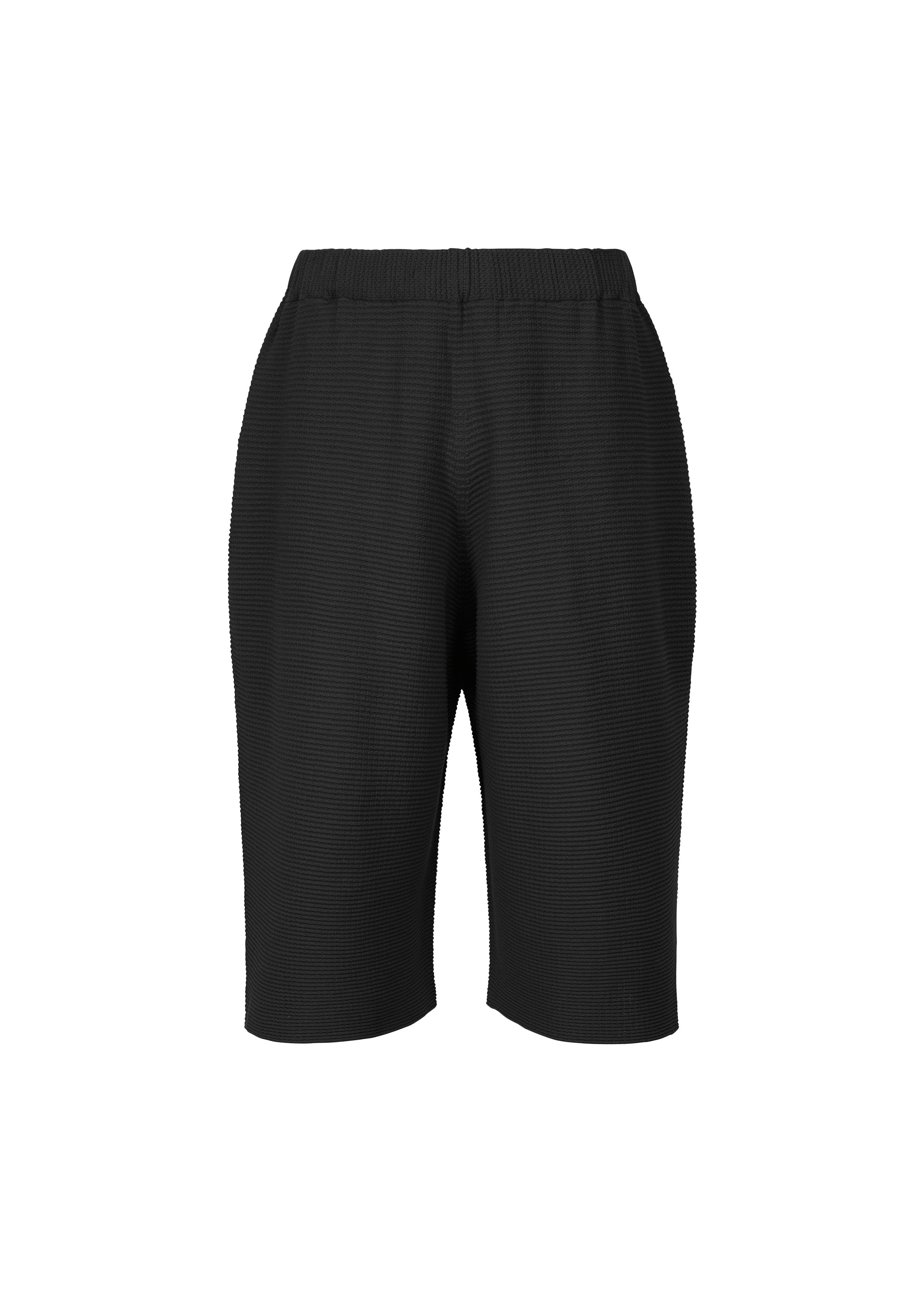 Zoomed view TIGHT TWIST COTTON KNIT, Men's knit, black - BLACK(no.15)