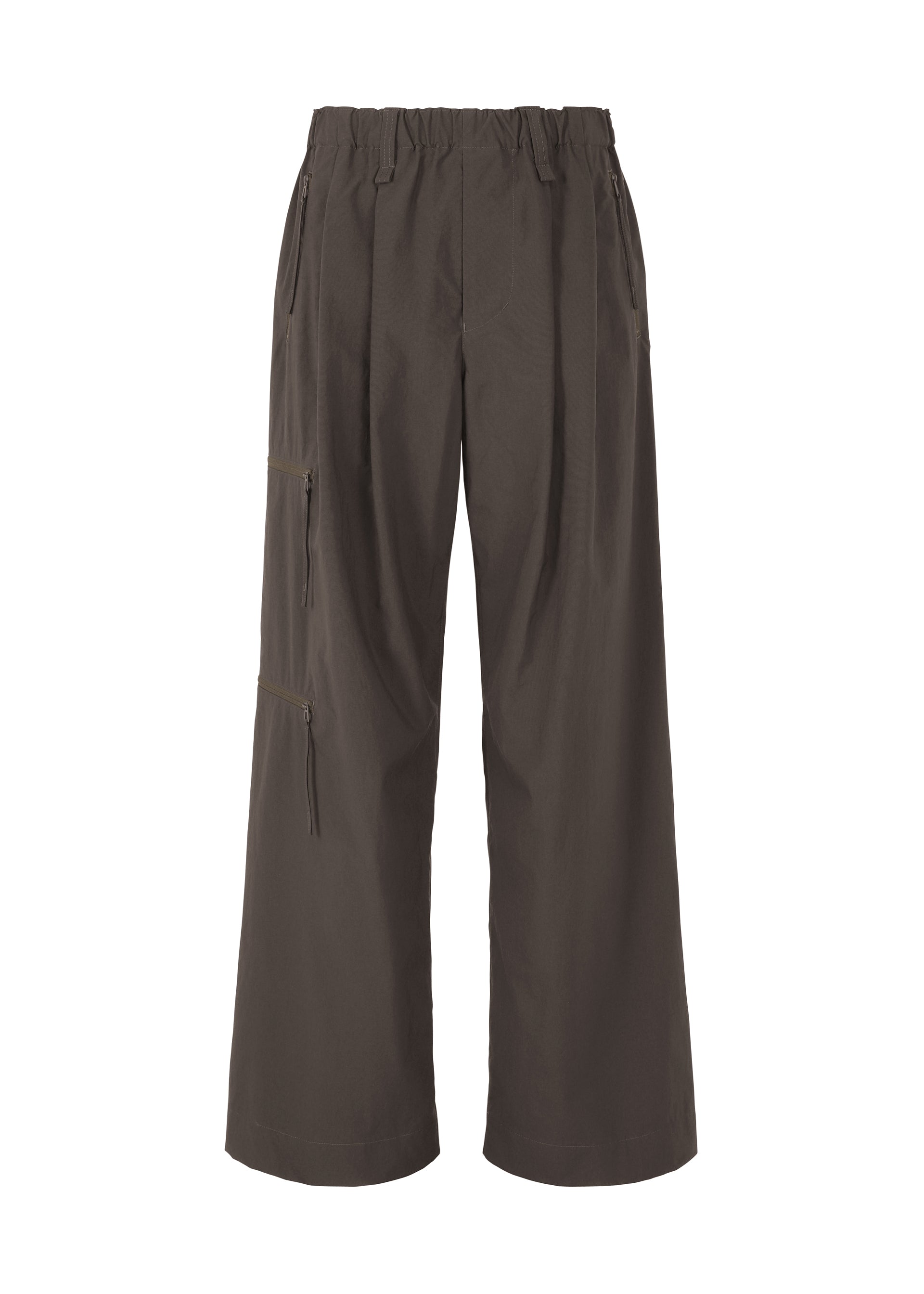 Zoomed view QUARRY PANTS - DARK BROWN (no.49)