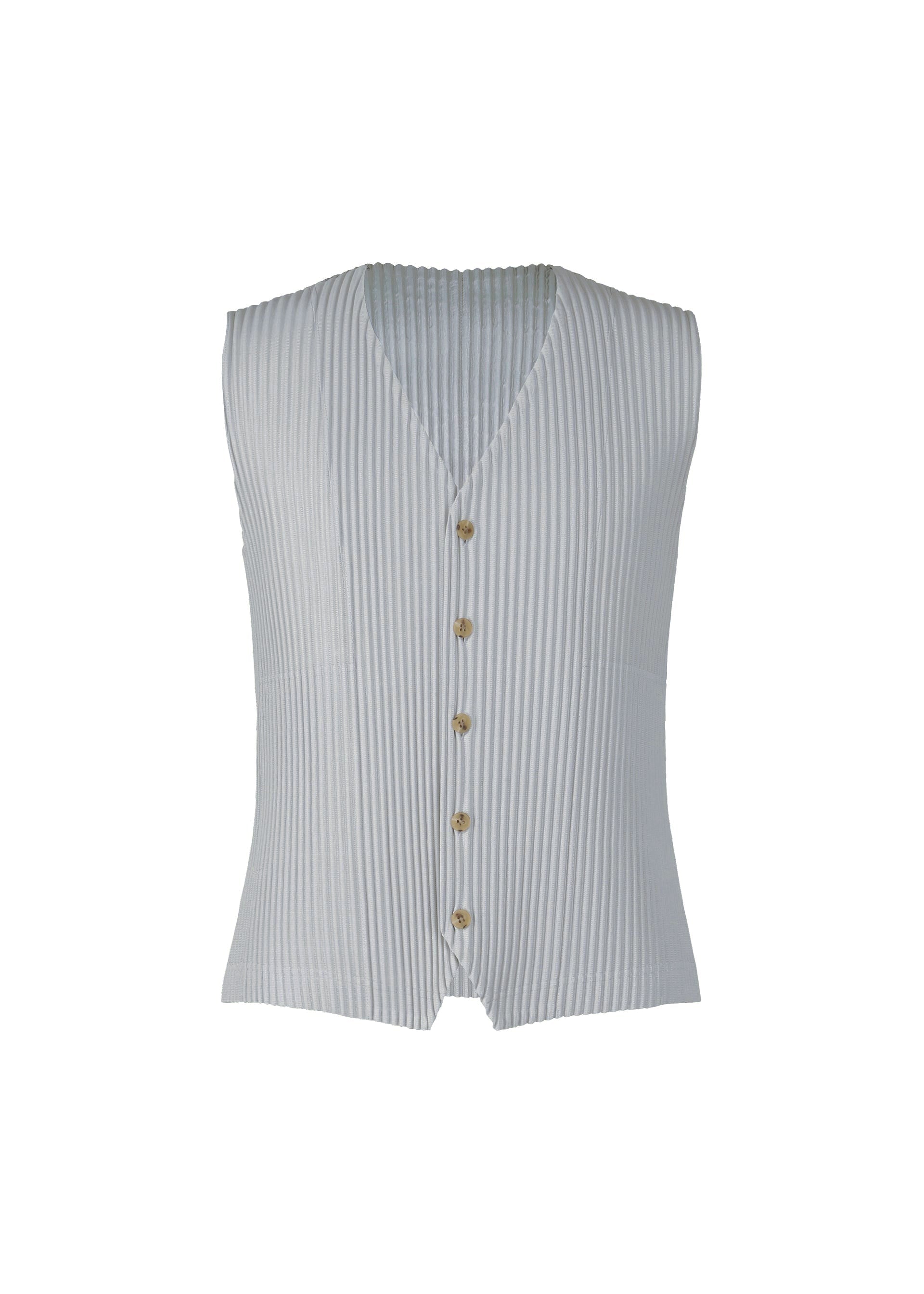 Zoomed view BASICS, Men's Tops, Vest, Gray - LIGHT GRAY (no.11)