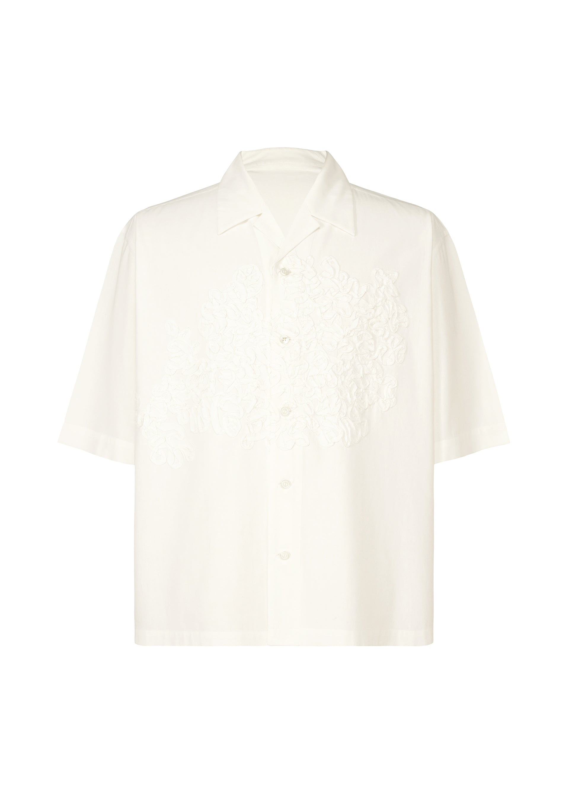 EMBROIDERY PRESS SHIRT – ISSEY MIYAKE ONLINE STORE