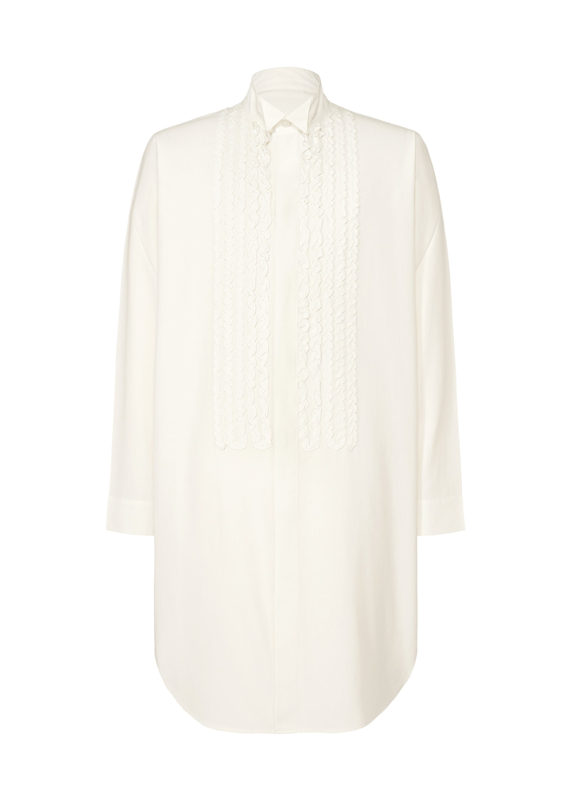 EMBROIDERY PRESS SHIRT – ISSEY MIYAKE ONLINE STORE