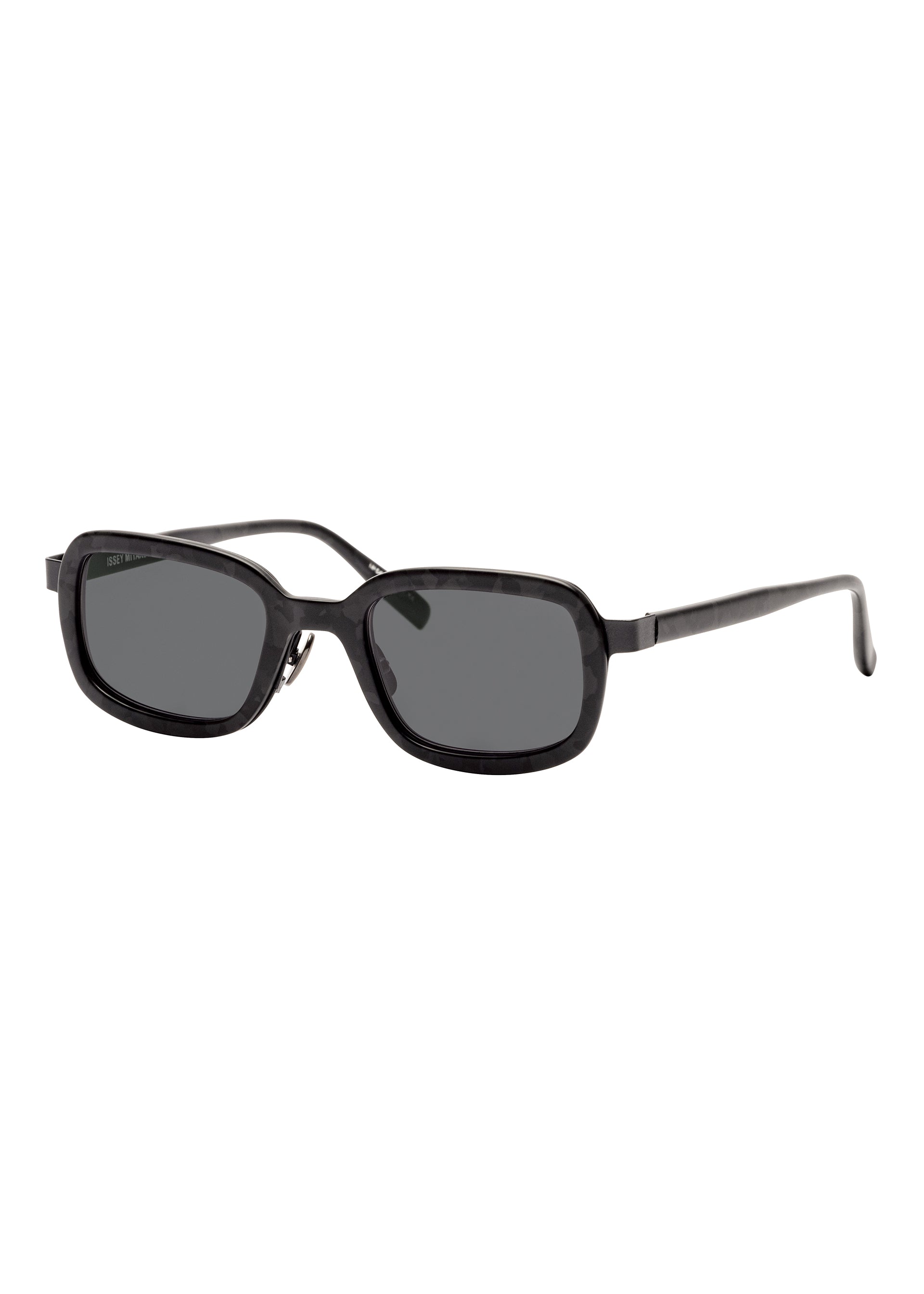 Zoomed view MARROW-SQUARE SUNGLASSES - BLACK DEMI(no.12)
