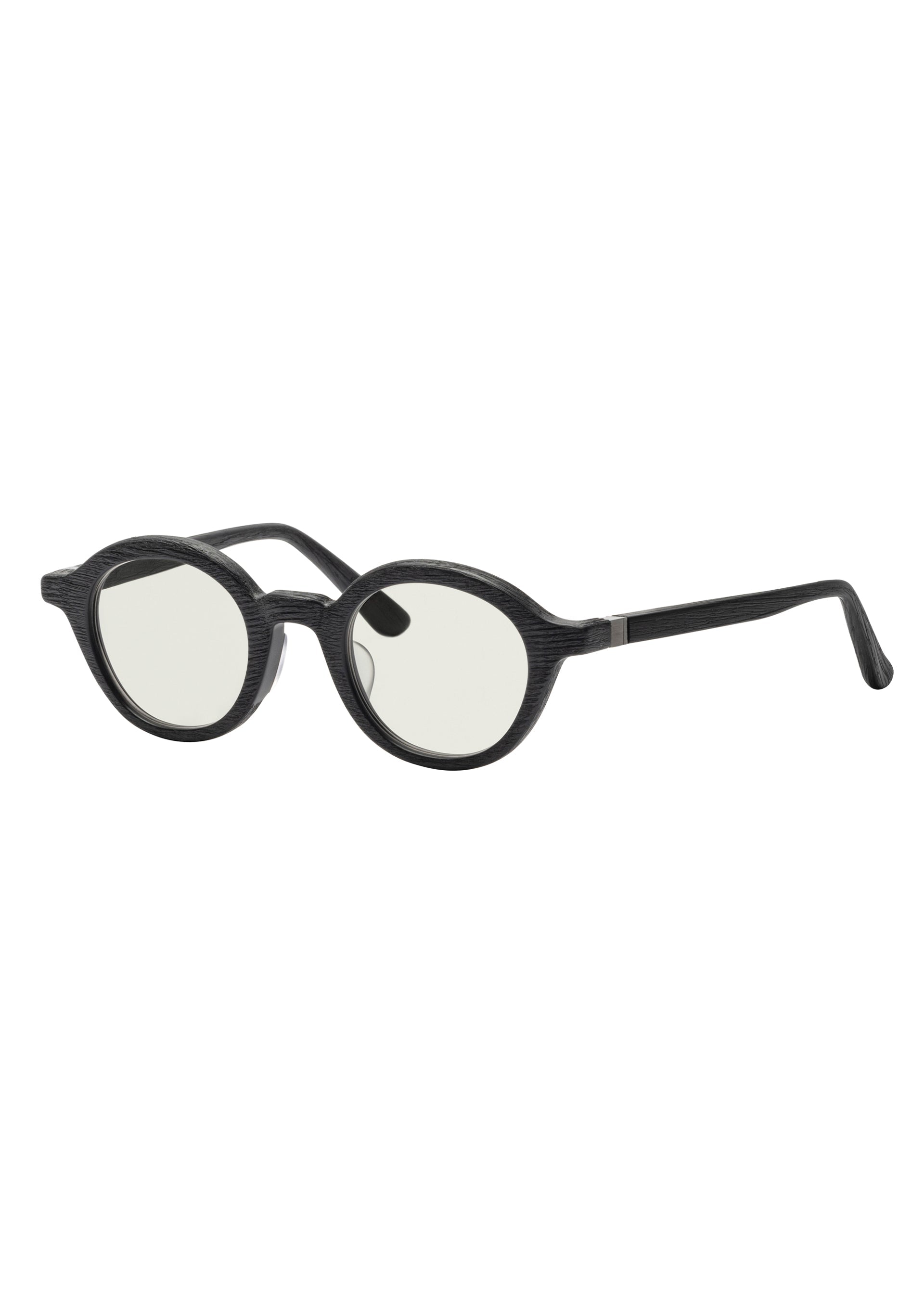 Zoomed view WOOD-ROUND, Accessories & Others_Eyewear, Gray - BLACK(no.8)