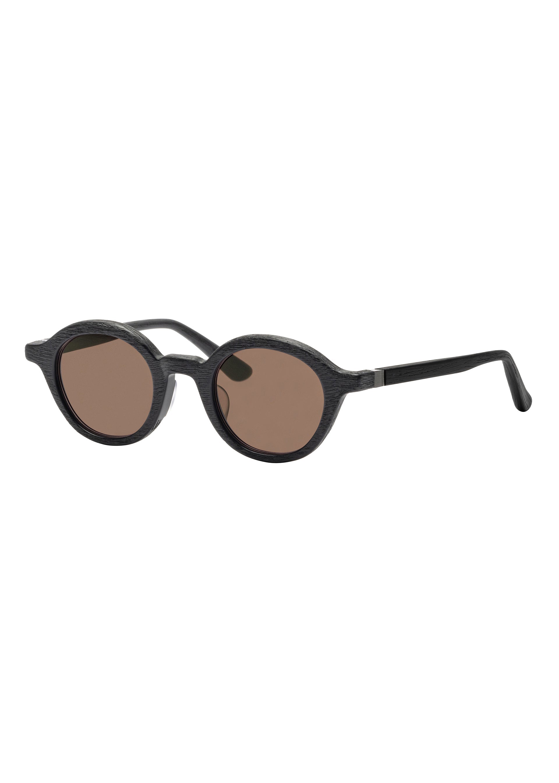 Zoomed view WOOD-ROUND, Accessories & Others_Eyewear, Brown - BLACK(no.42)