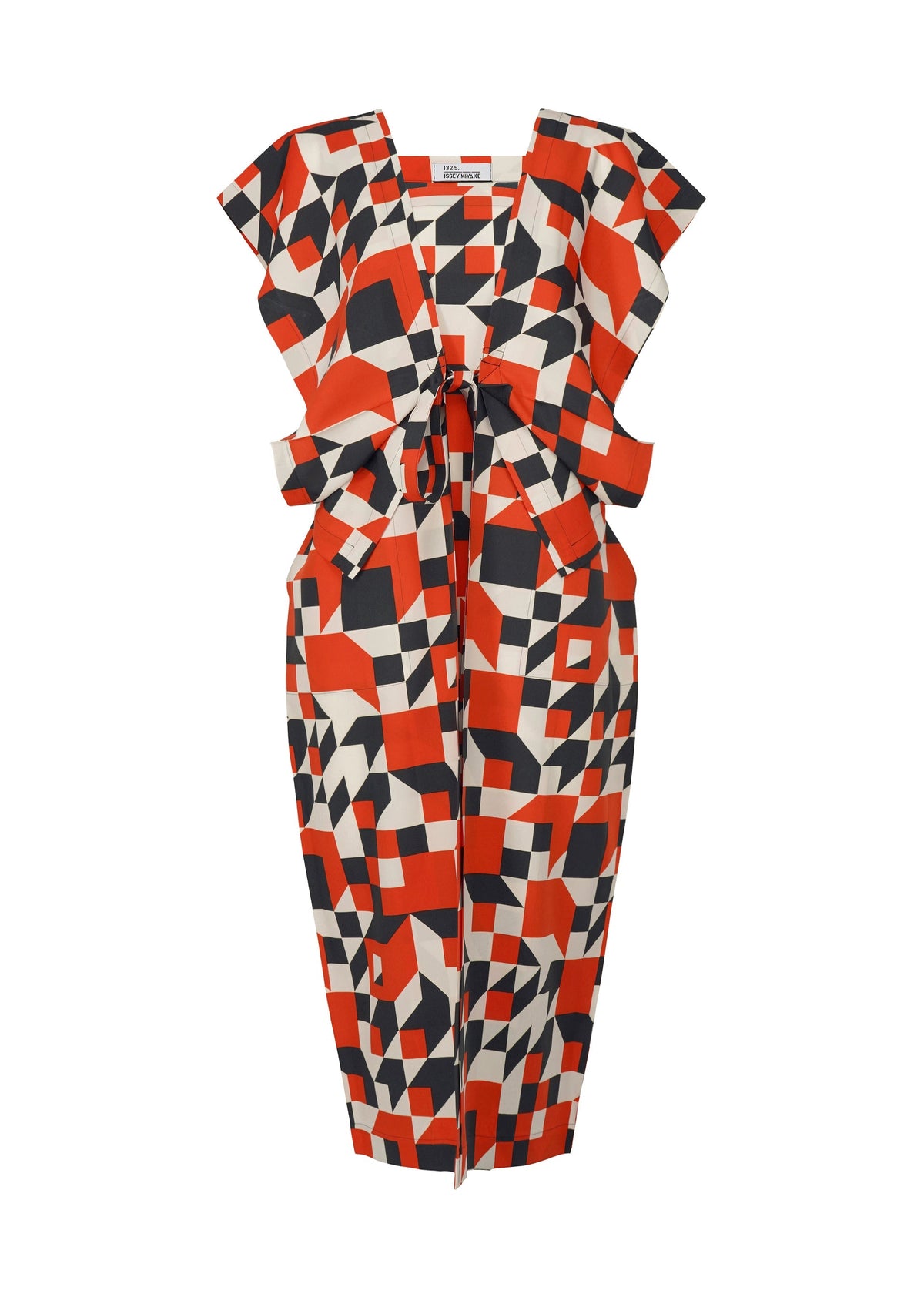 BOX COMPOSITION, Women's Dress, Red view 1 of 9