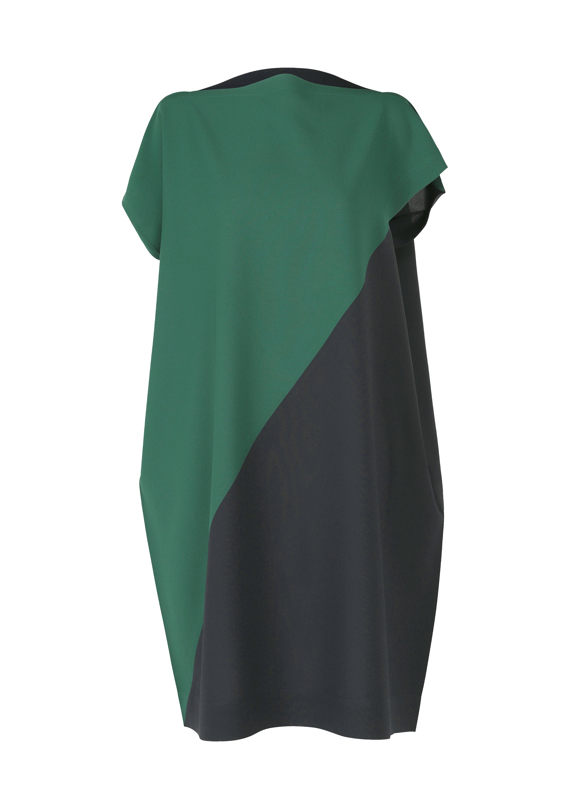 Zoomed view FLAT T BI COLOR - VIRIDIAN x NAVY(no.69)