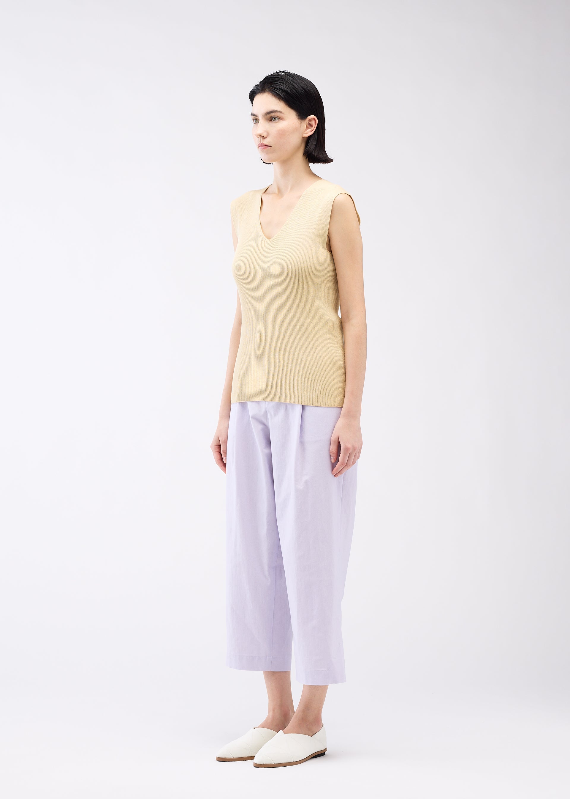 Zoomed view FLAT RIB KNIT 2