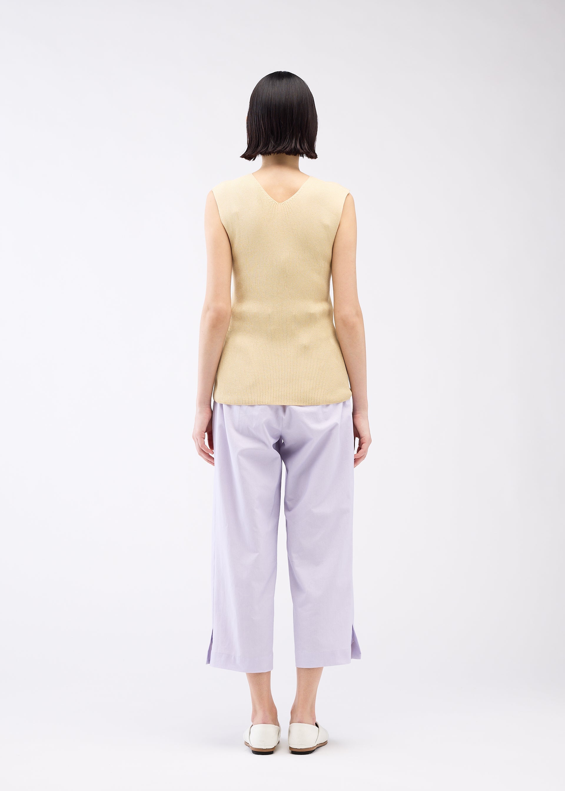 Zoomed view FLAT RIB KNIT 2