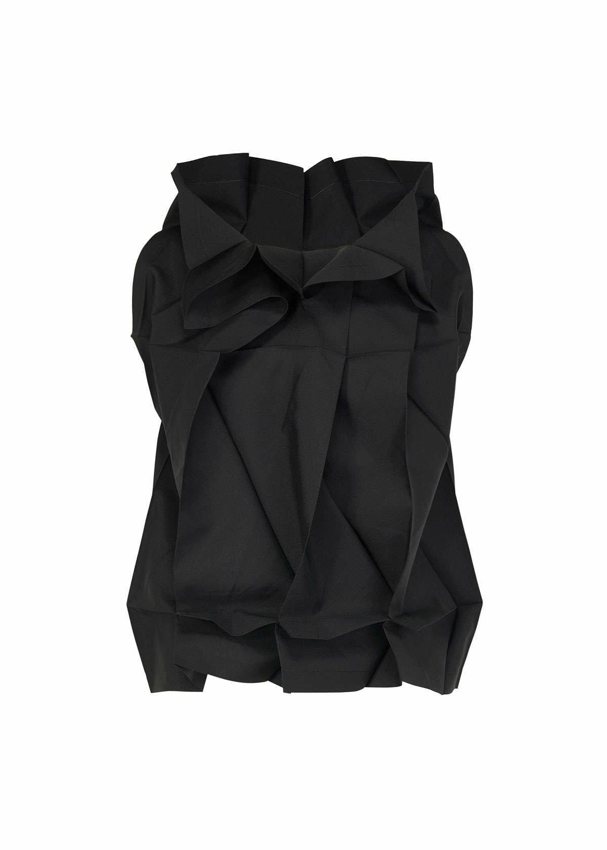 Zoomed view 132 5. SOLID, Women's Tops, Black - BLACK(no.15)