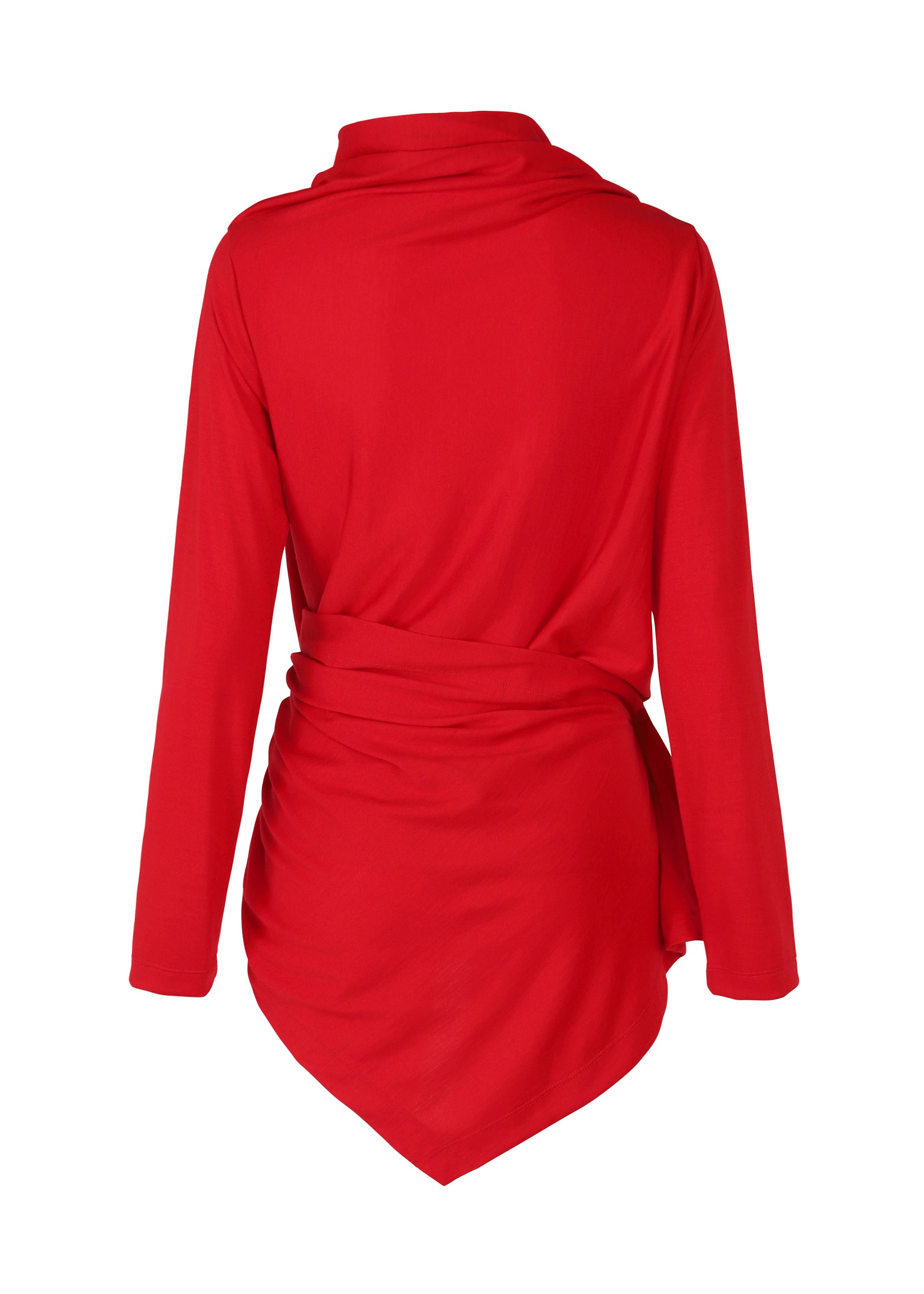 WRAPPED WOOL JERSEY