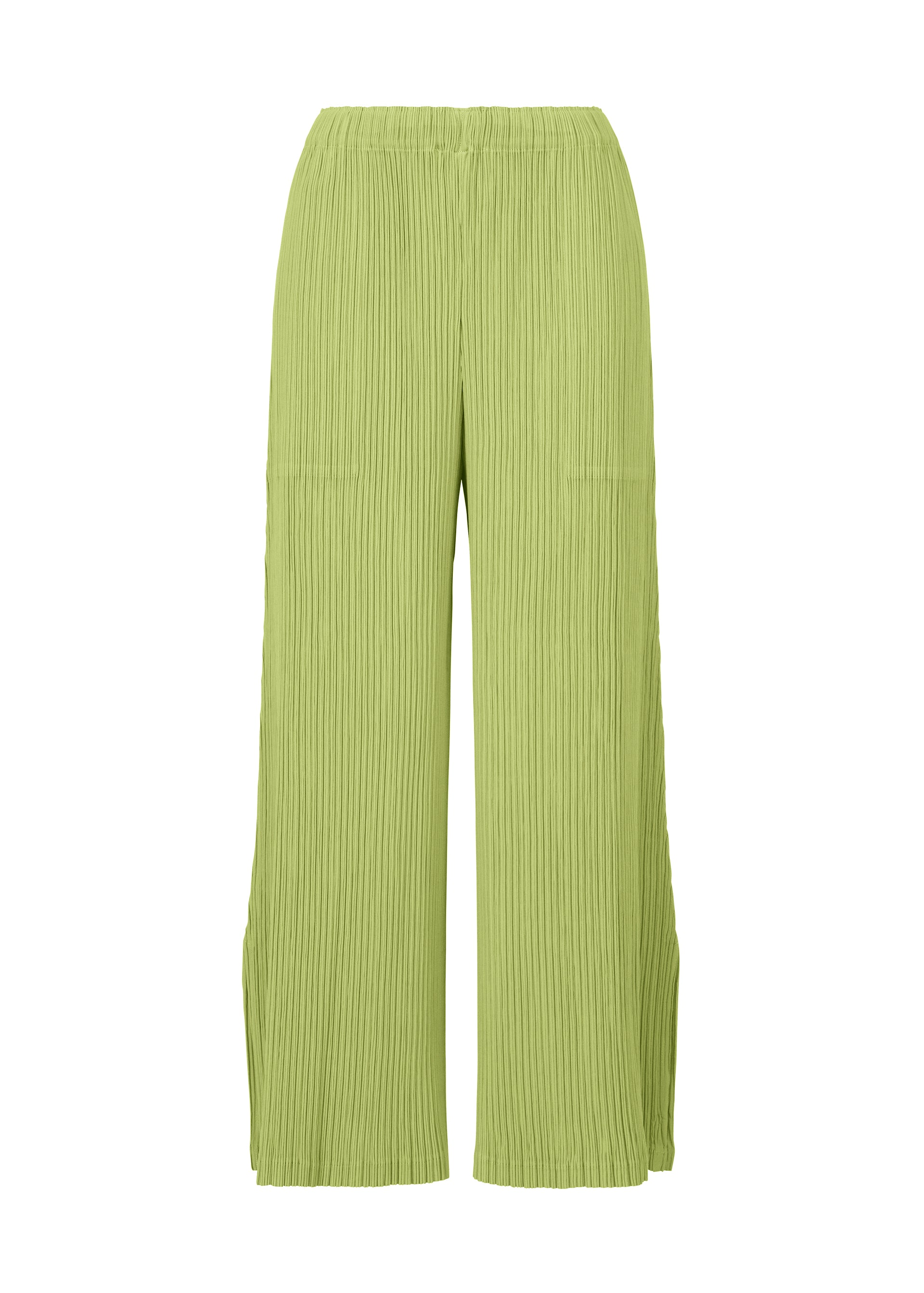 Zoomed view HATCHING BOTTOMS - MOEGI GREEN(no.60)