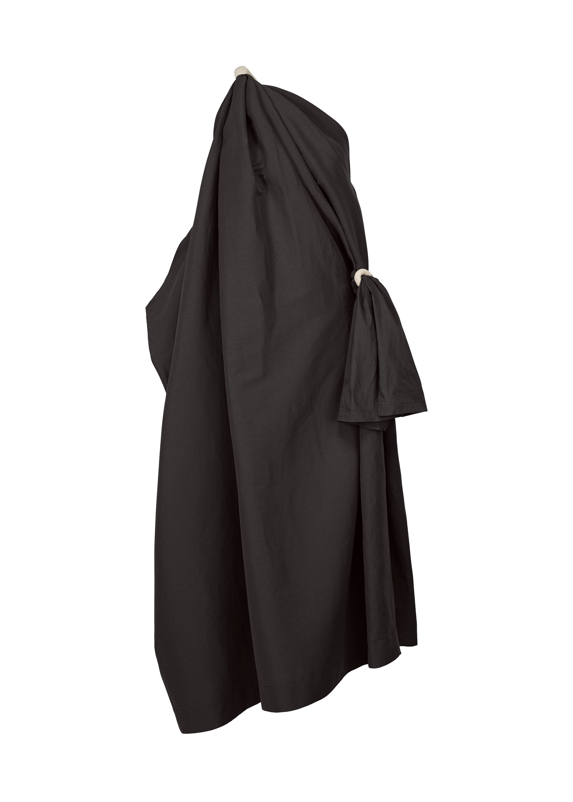 Zoomed view CLOTH AND CORD, Women's Dress, White - BLACK(no.15)
