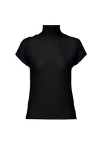 WOOLY PLEATS BK/WT-56