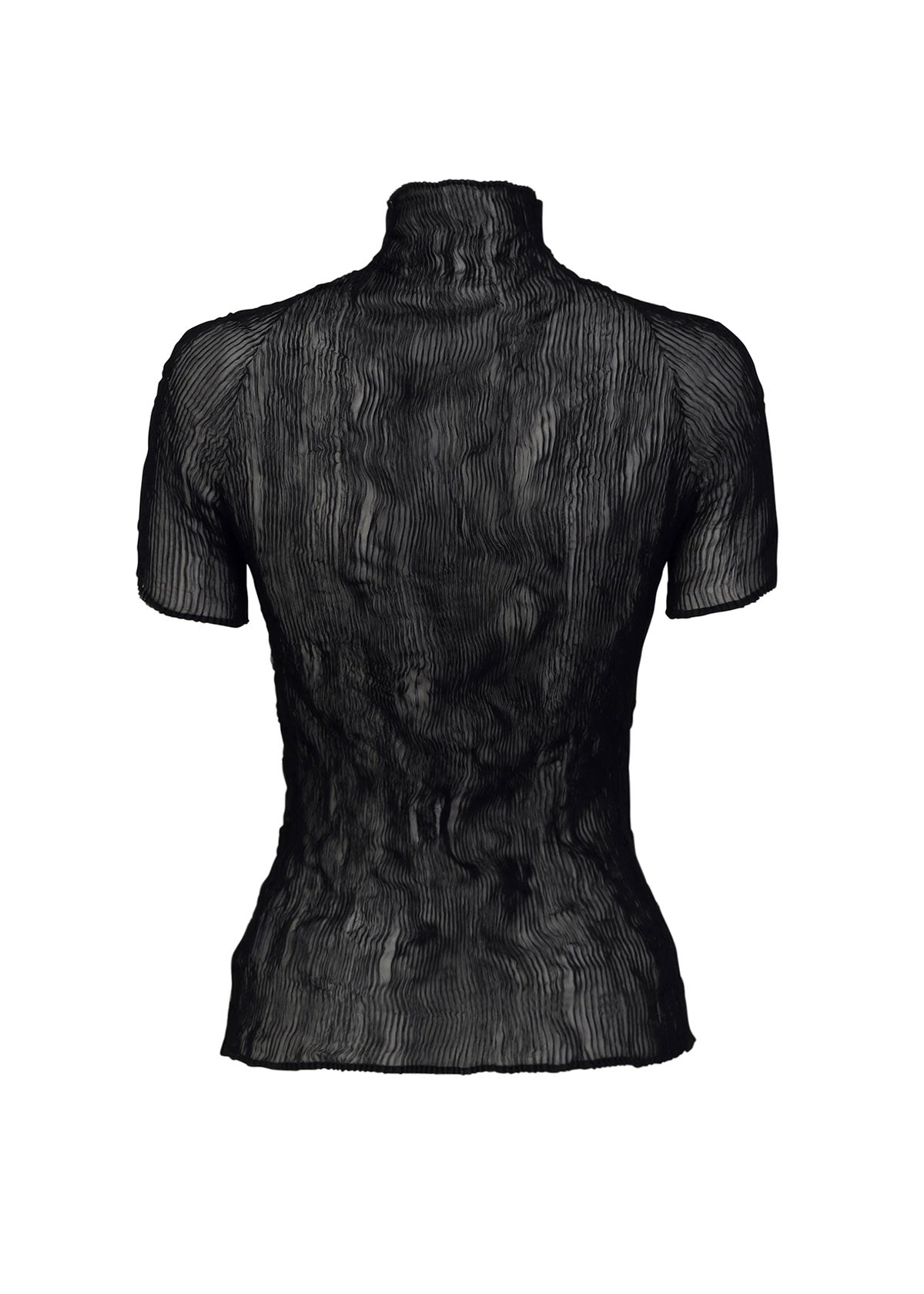 Zoomed view CHIFFON TWIST BK/WT