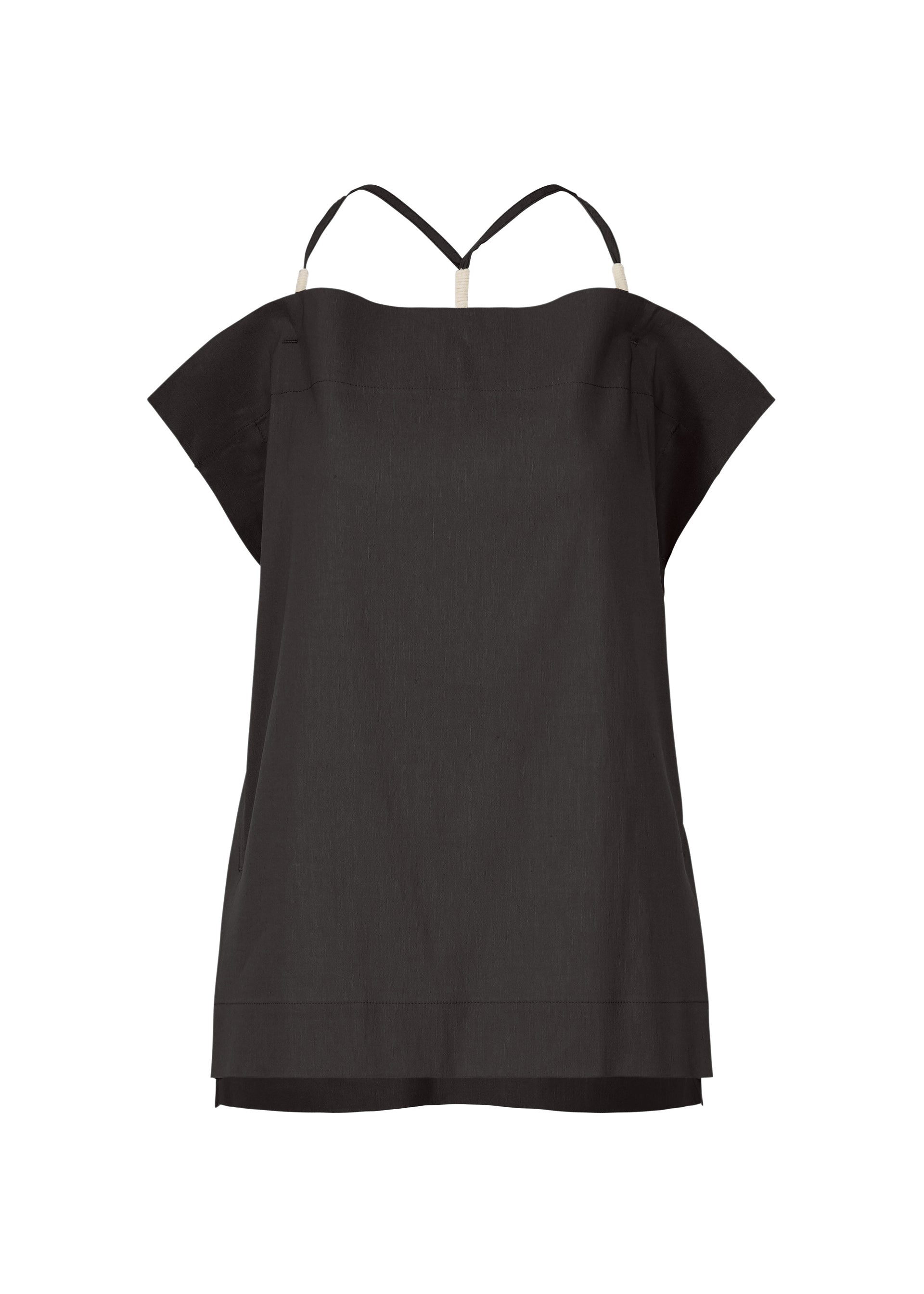 Zoomed view CLOTH AND CORD, Women's Tops, White - BLACK(no.15)