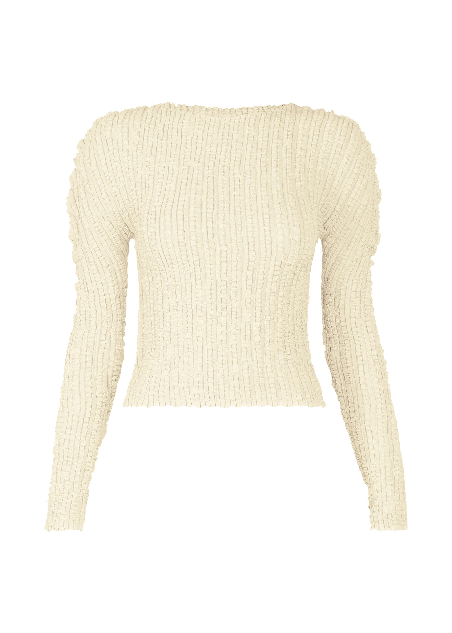 Zoomed view JELLYFISH PLEATS, Women's Tops, White - ASA WHITE(no.06)