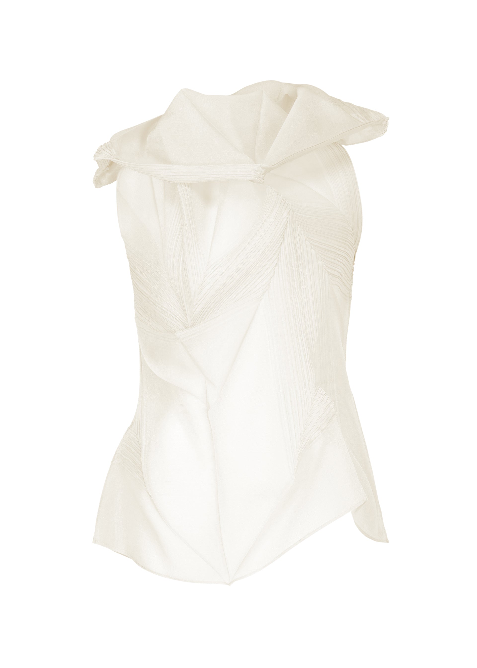 Zoomed view SHADE AND SHADED, Women's Tops, White - WASHI WHITE (no.05)