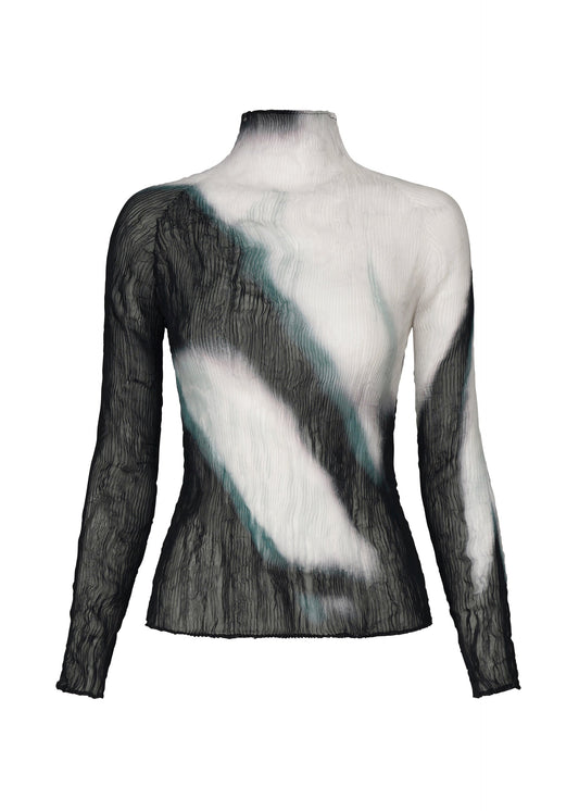 SHADOW STUDY CHIFFON TWIST, Women's Tops, White