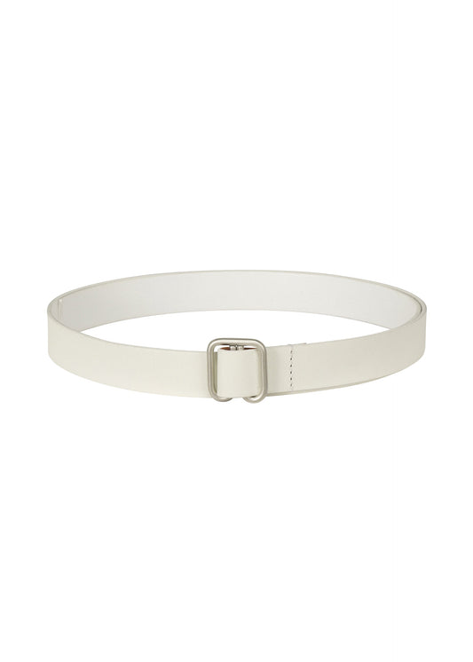SOLID LEATHER BELT, ACCESSORIES & MISCELLANEOUS ACCESSORIES, WHITE