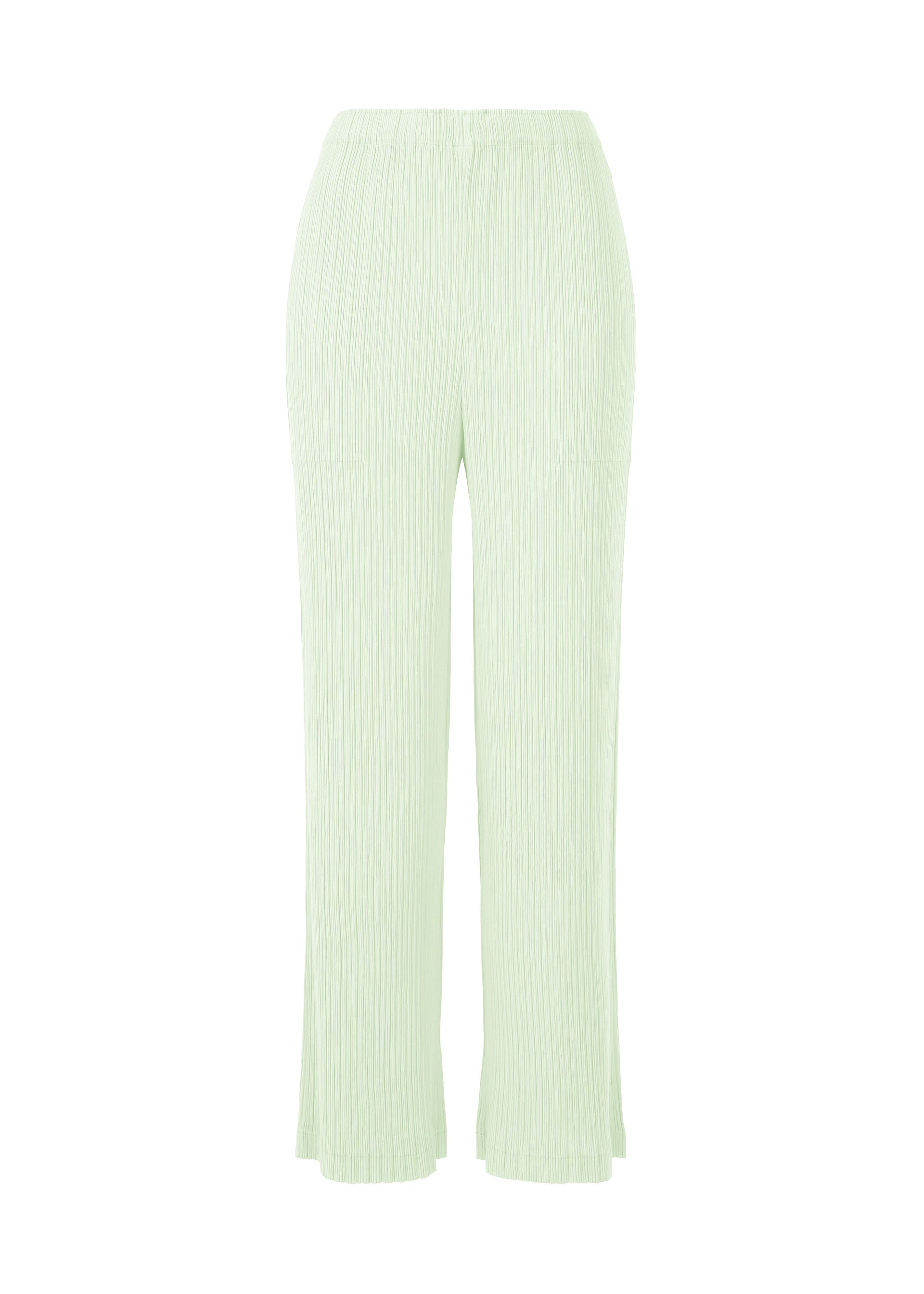 Zoomed view HATCHING PLEATS - MINT (no.60)