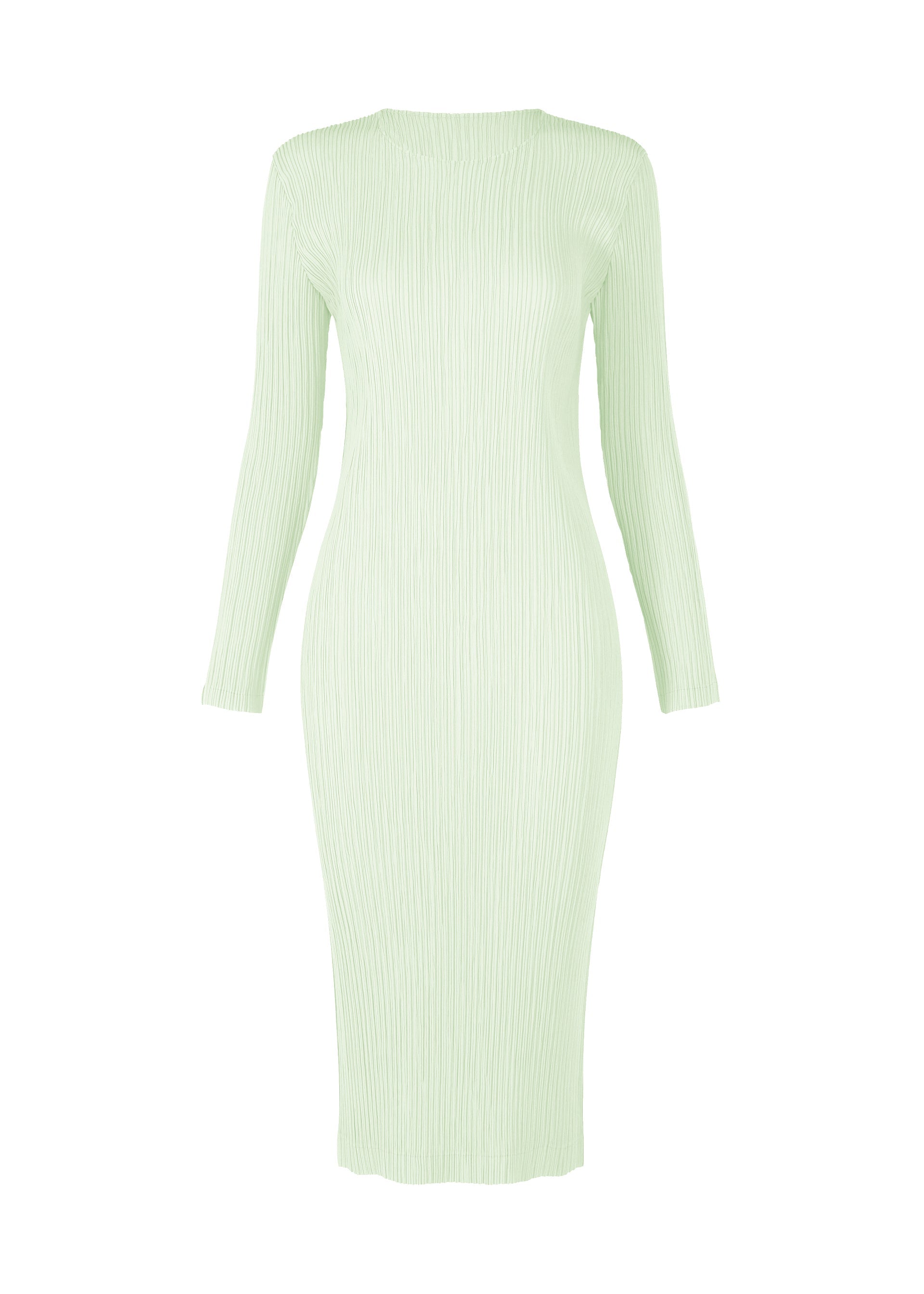 Zoomed view HATCHING PLEATS - MINT (no.60)