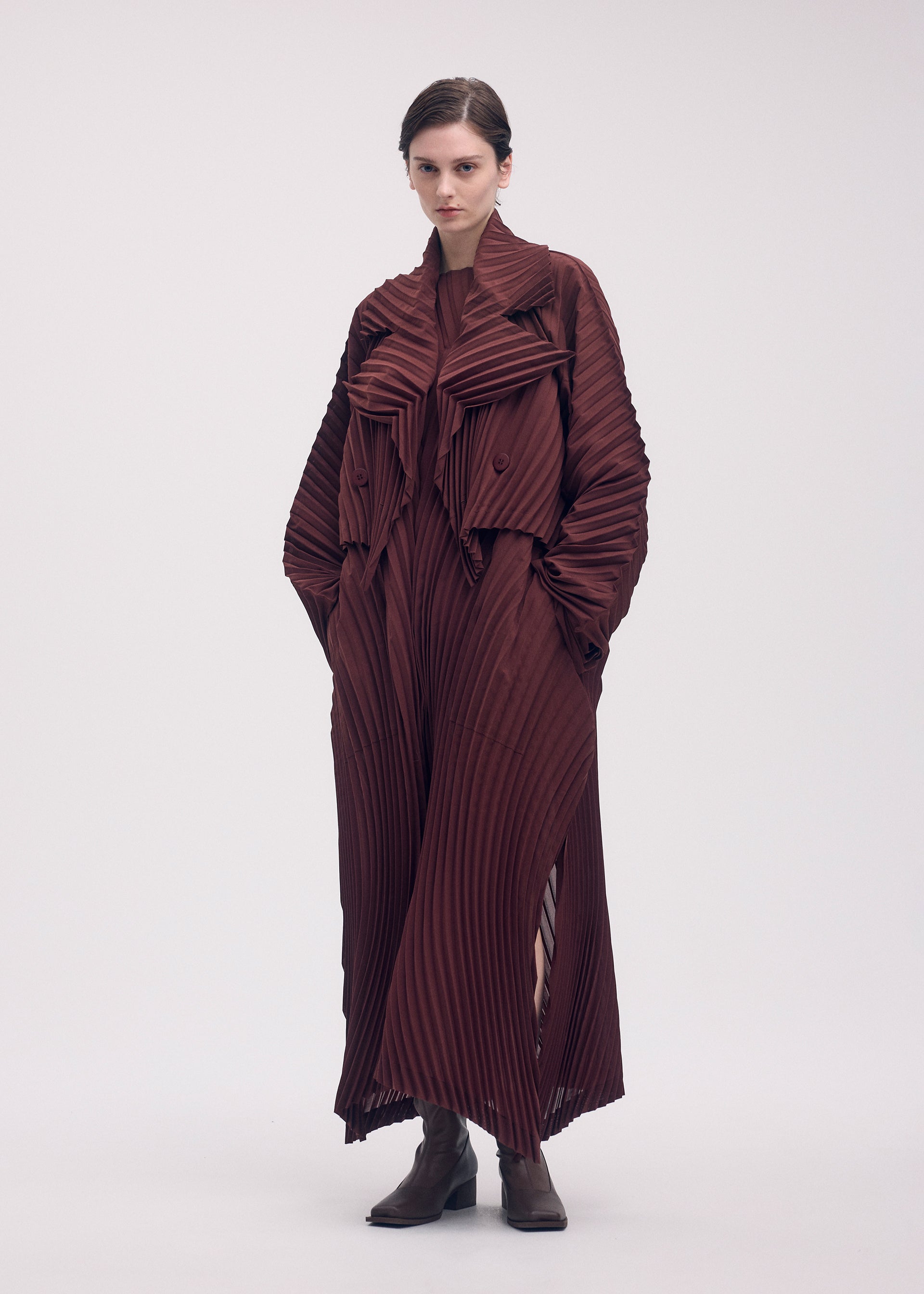 Zoomed view WAVE PLEATS
