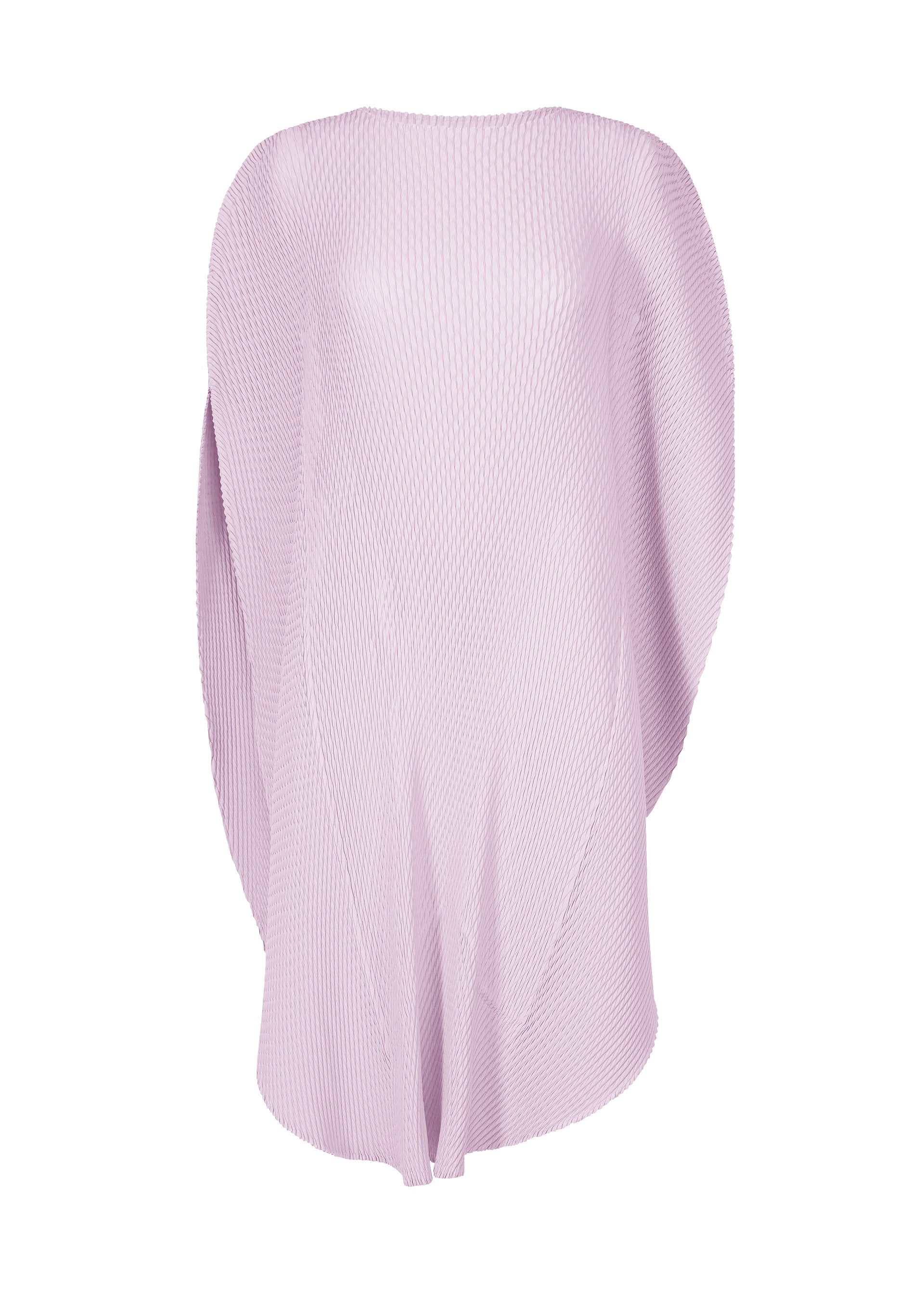Zoomed view ORBICULAR PLEATS - LIGHT PURPLE (no.80)