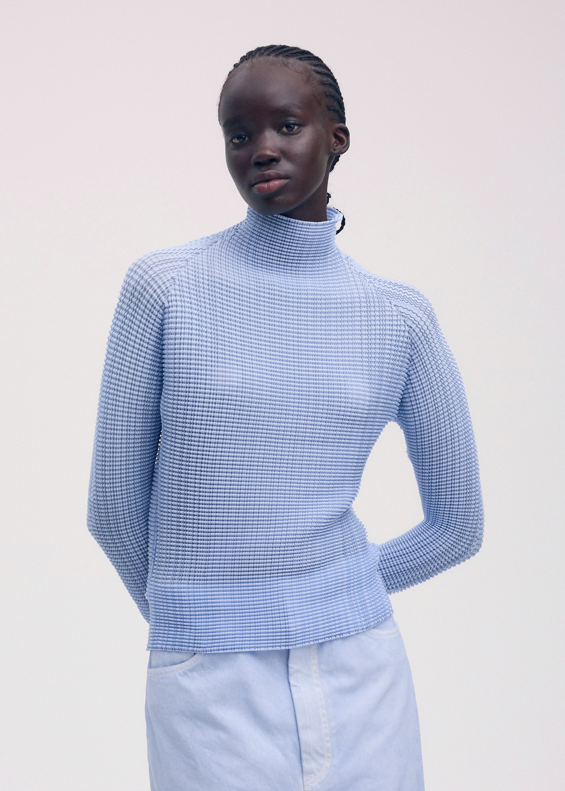 Zoomed view WOOLY PLEATS-58