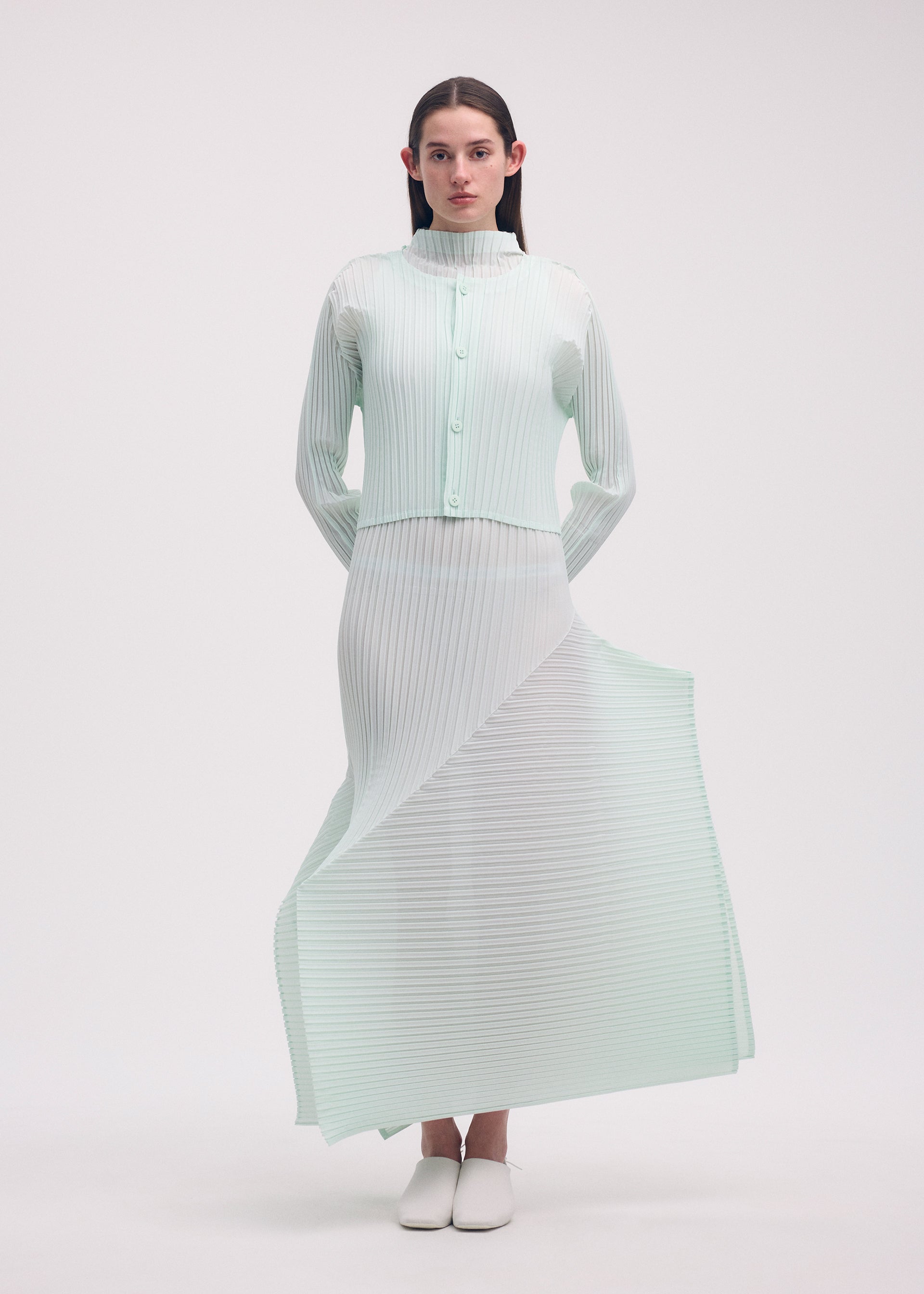 Zoomed view FOLD PLEATS