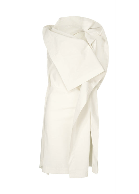 COLLAPSING SCULPTURE, Women's Tunic, White