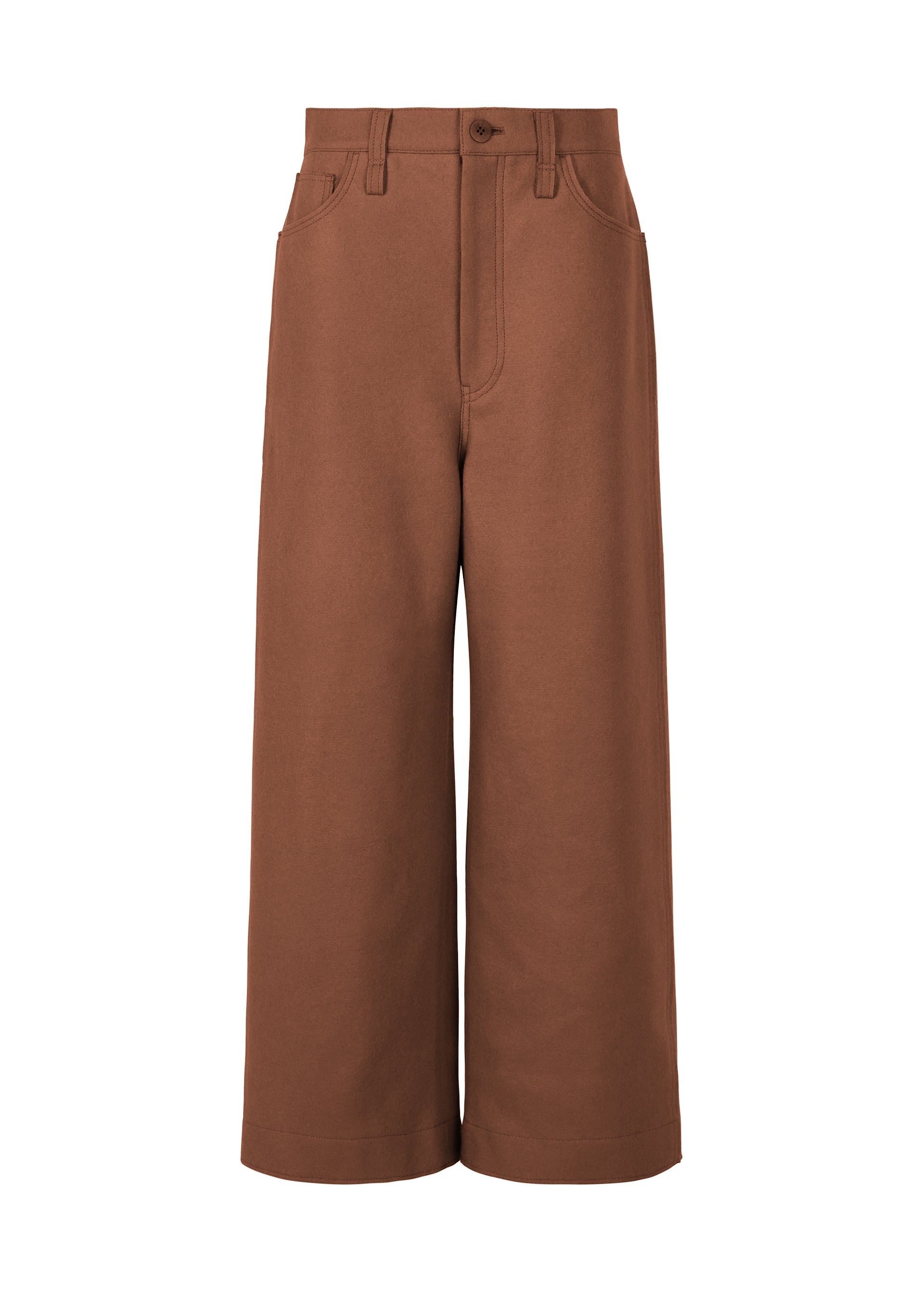 Zoomed view LEFT UNDONE - DARK BROWN (no.45)