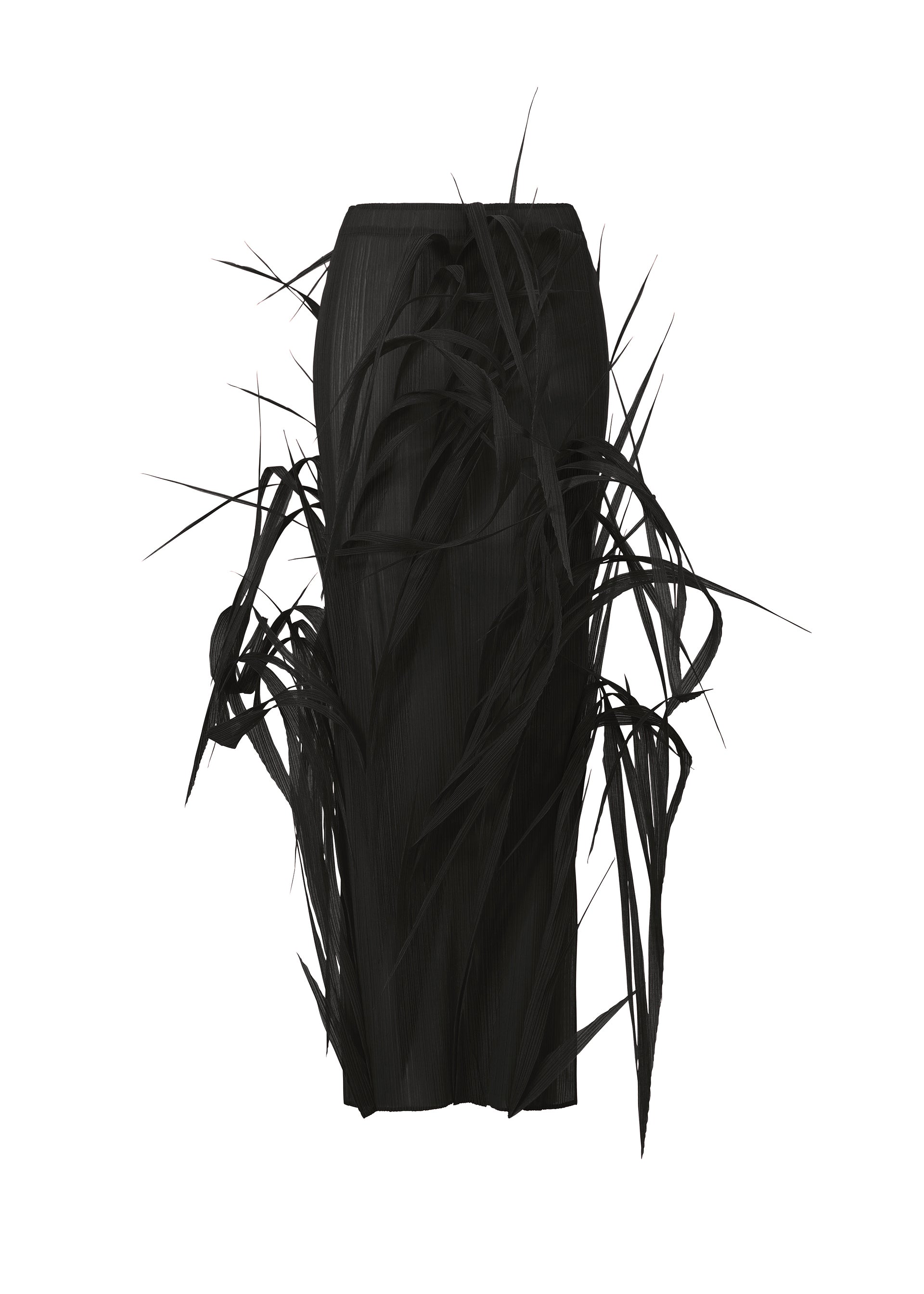 ISSEY MIYAKE ブラック リボン織 ストール TYPE-O STOLE Large Stole Black – The official ISSEY MIYAKE ONLINE